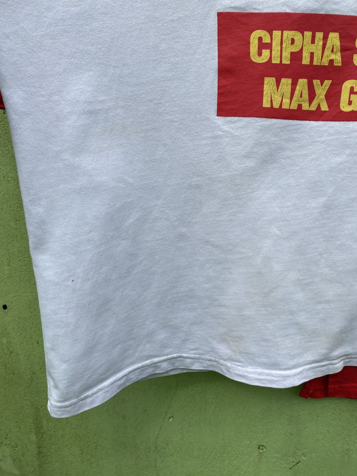 Japanese Brand Armika Cipha Sounds / Max Glazer Tee Avant Garde Art Style Size US XXL / EU 58 / 5 - 6 Thumbnail
