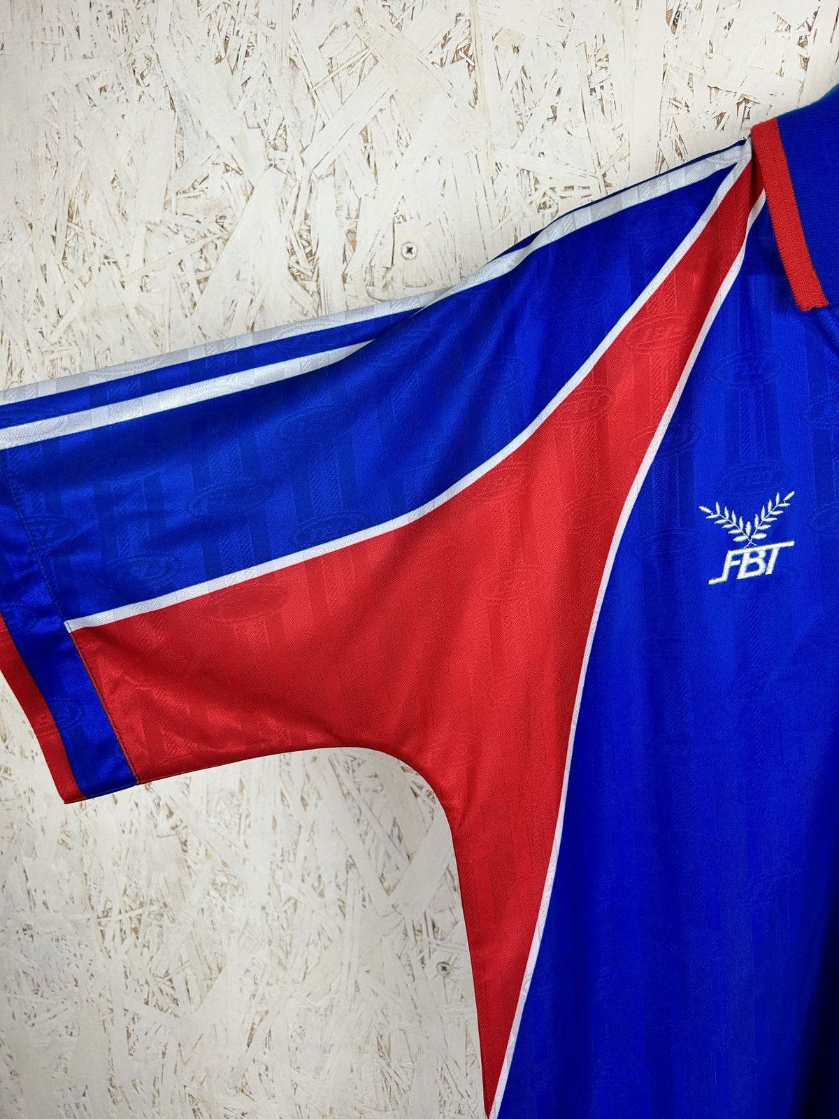 Vintage Thailand FBT 2002/03 Away Kit Soccer Jersey Vintage 00s Size US XL / EU 56 / 4 - 5 Thumbnail