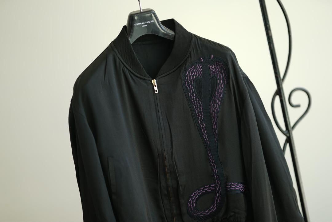 Yohji Yamamoto Yohji yamamoto pour homme 93ss silk jacket | Grailed 