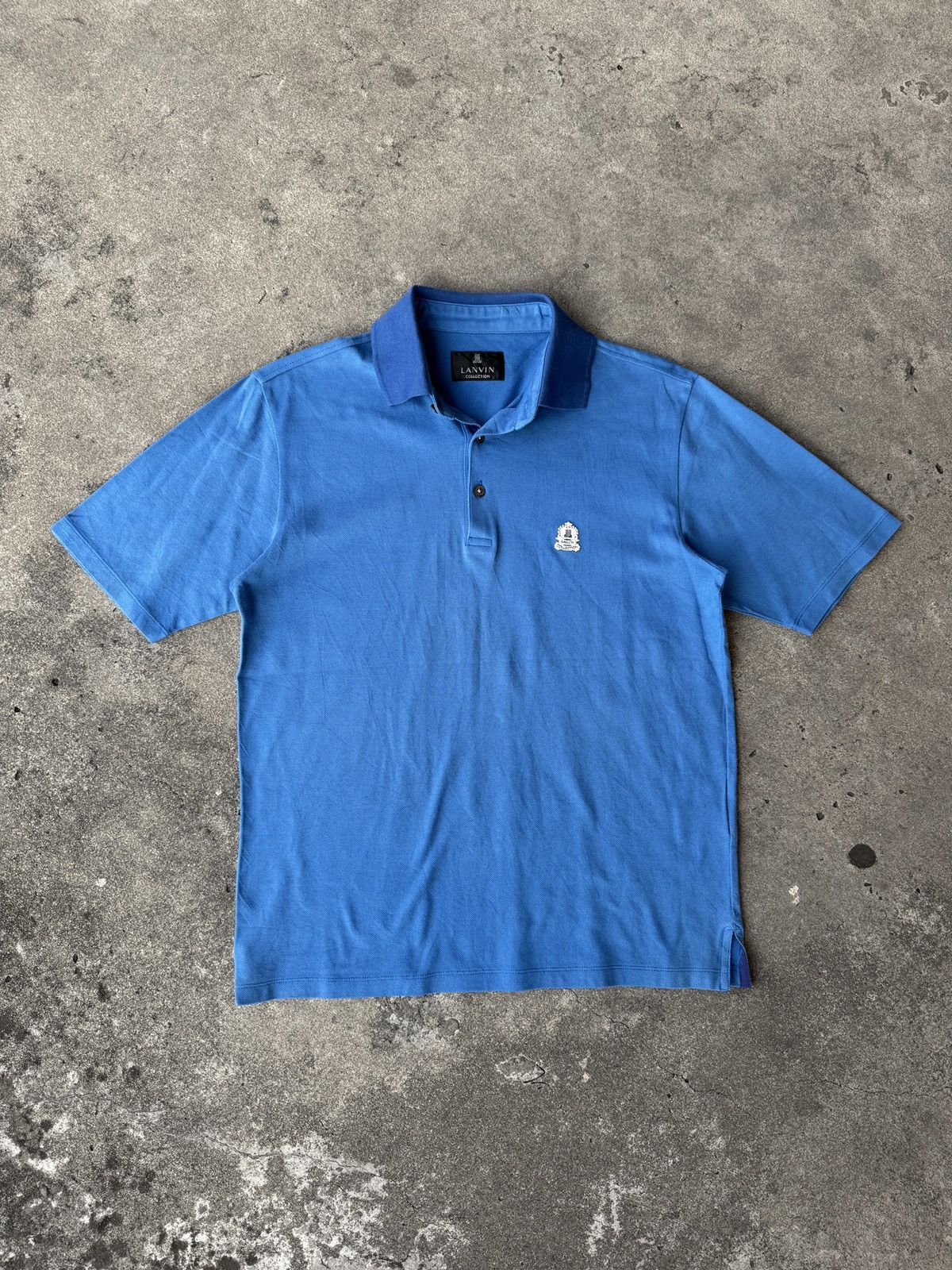 Lanvin × Vintage Vintage Lanvin Collection Poloshirt Size US M / EU 48-50 / 2 - 1 Thumbnail