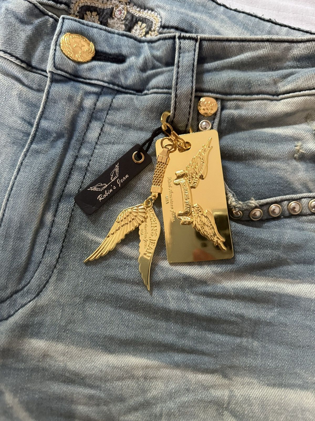 Robins Jeans Robin’s Jean Jeans Size US 32 / EU 48 - 7 Thumbnail