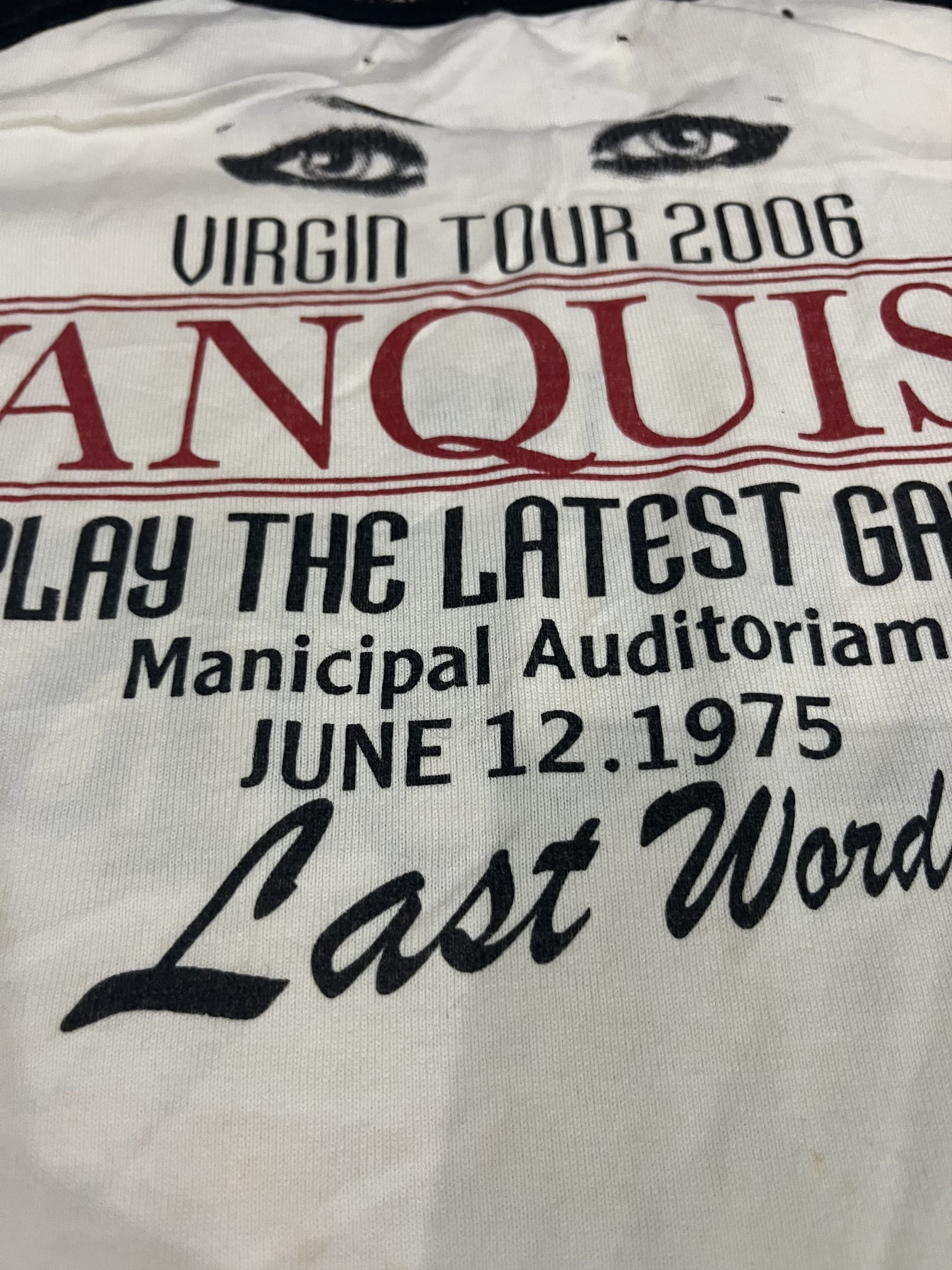 Japanese Brand 🔥 VANQUISH GOLD VIRGIN TOUR Size US M / EU 48-50 / 2 - 13 Thumbnail