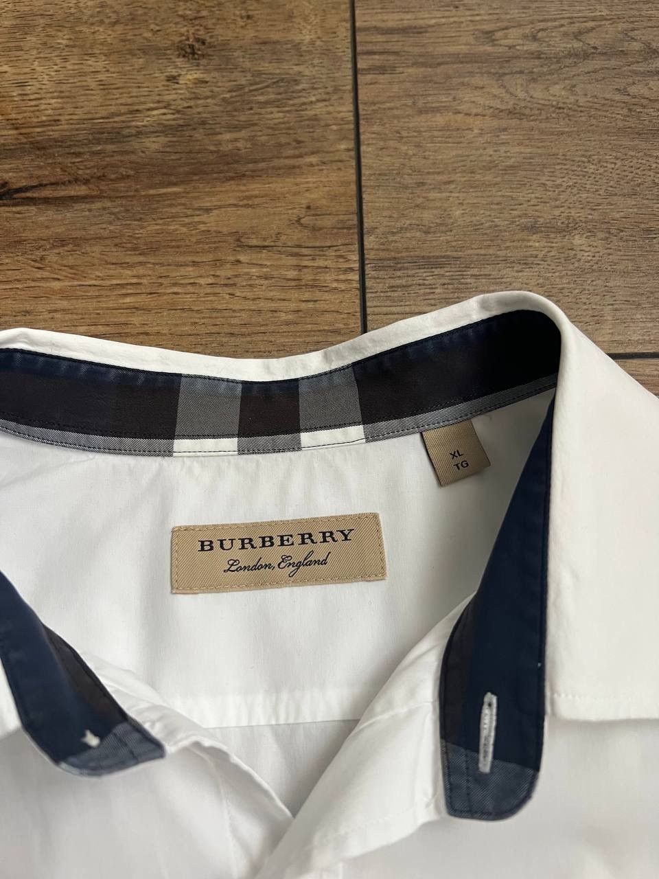 Burberry Burberry White Shirt Size US L / EU 52-54 / 3 - 6 Thumbnail