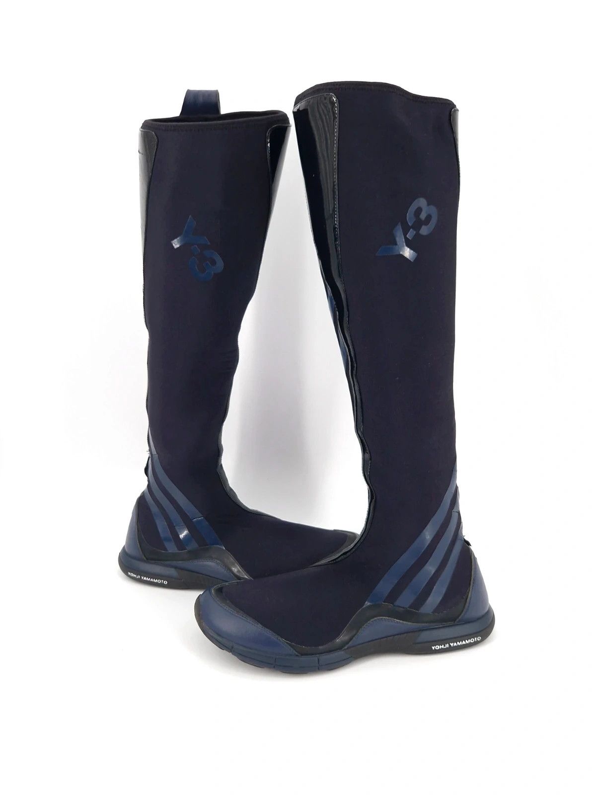 Adidas × Y-3 Adidas Y-3 by Yohji Yamamoto Archival Scuba High Boots Size US 9 / IT 39 - 2 Thumbnail