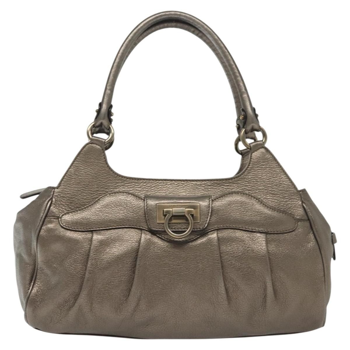 Salvatore Ferragamo Salvatore Ferragamo Gancini handbag Leather Size ONE SIZE - 1 Thumbnail