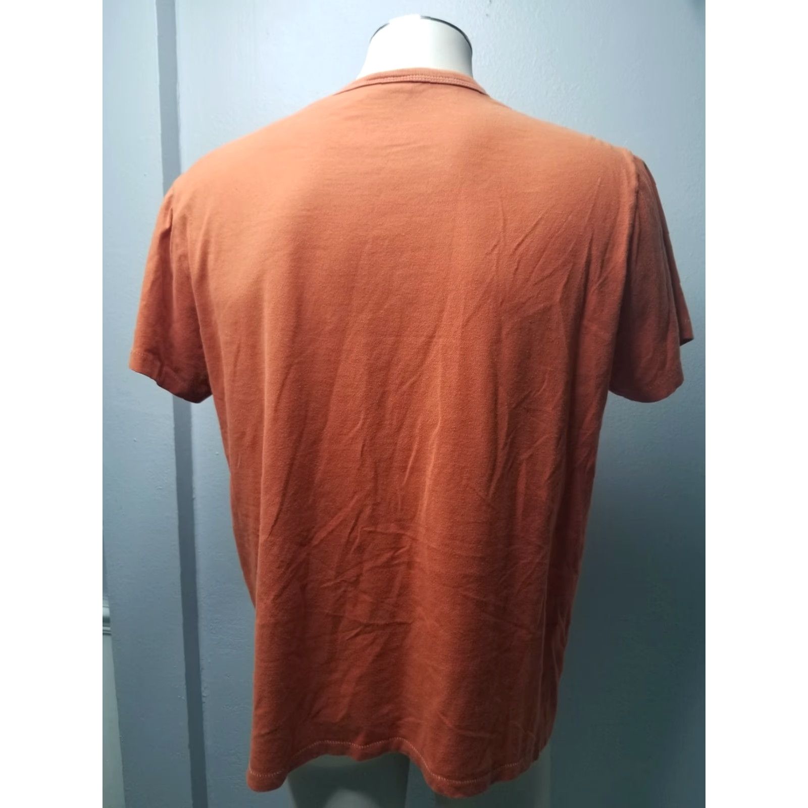 American Eagle Outfitters VINTAGE American Eagle Outfitters Hoboken Park & Rec. AE Warriors Crewneck Tee Shirt Mens M Orange 100% Cotton Size US M / EU 48-50 / 2 - 2 Thumbnail