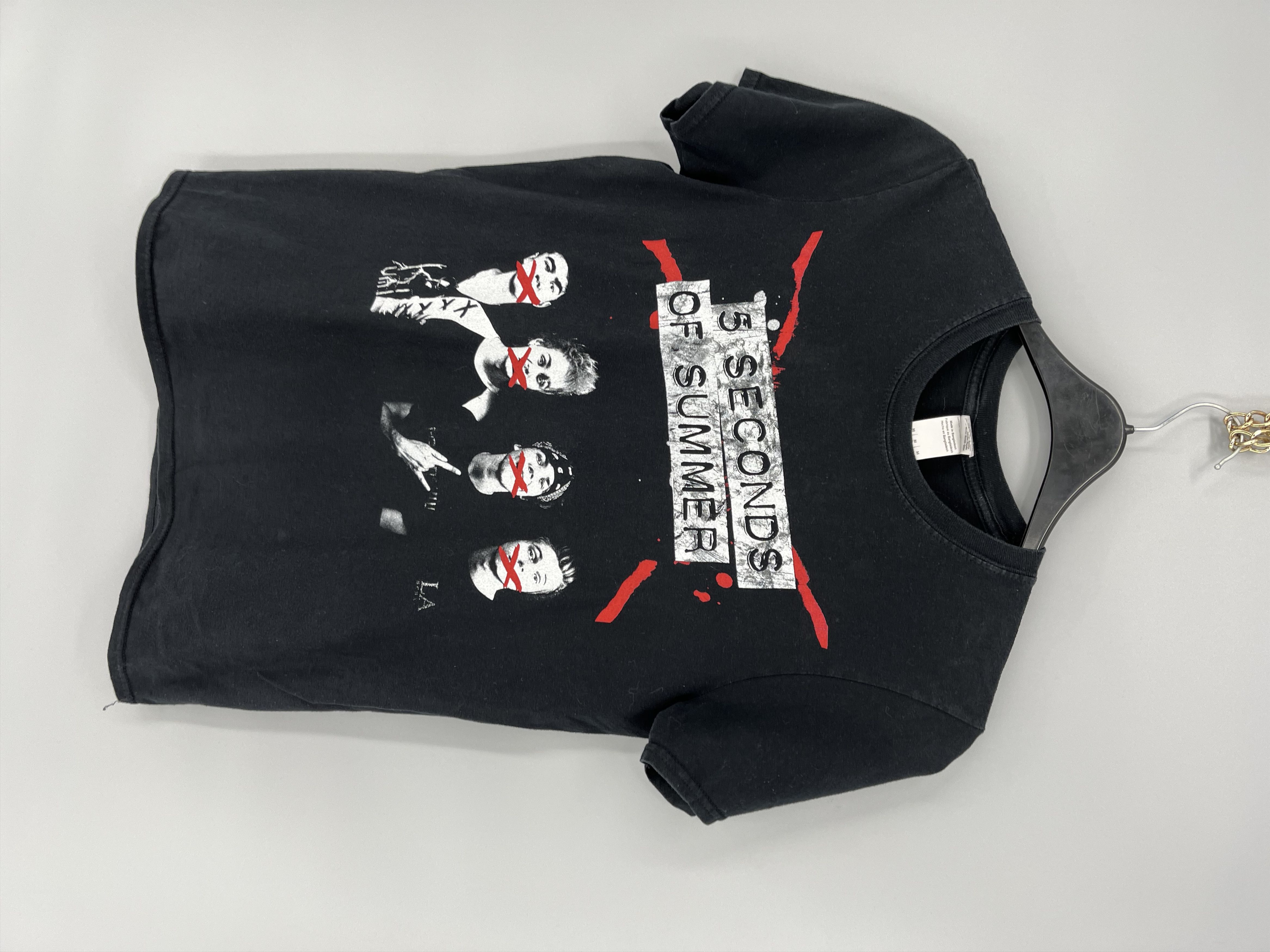 Band Tees 2015 5 Second Of Summer Tour T-Shirt Size US M / EU 48-50 / 2 - 3 Thumbnail