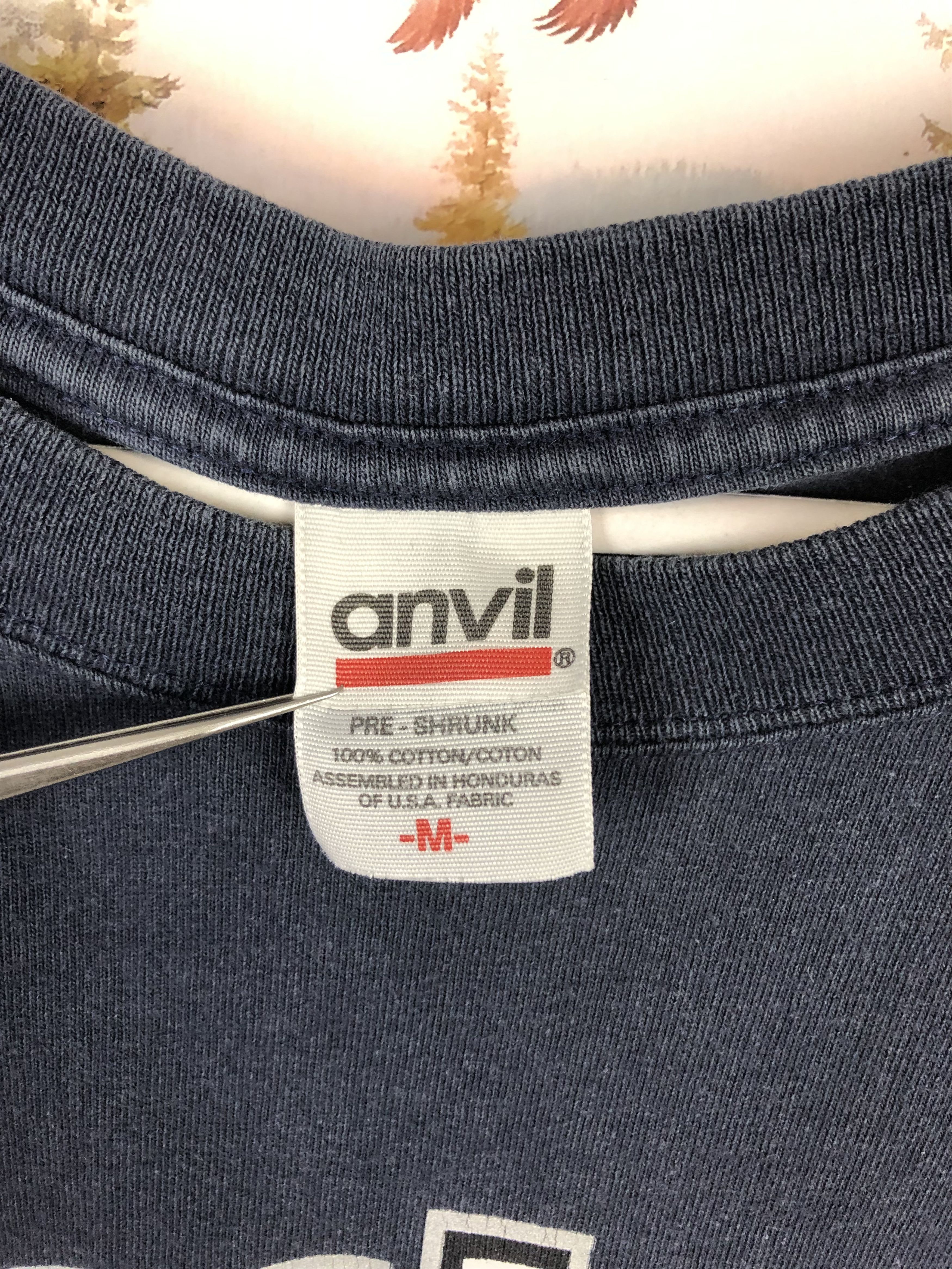 Vintage Vintage Anvil Pearl Jam Band Tee Over Print Center Logo Size US M / EU 48-50 / 2 - 4 Thumbnail