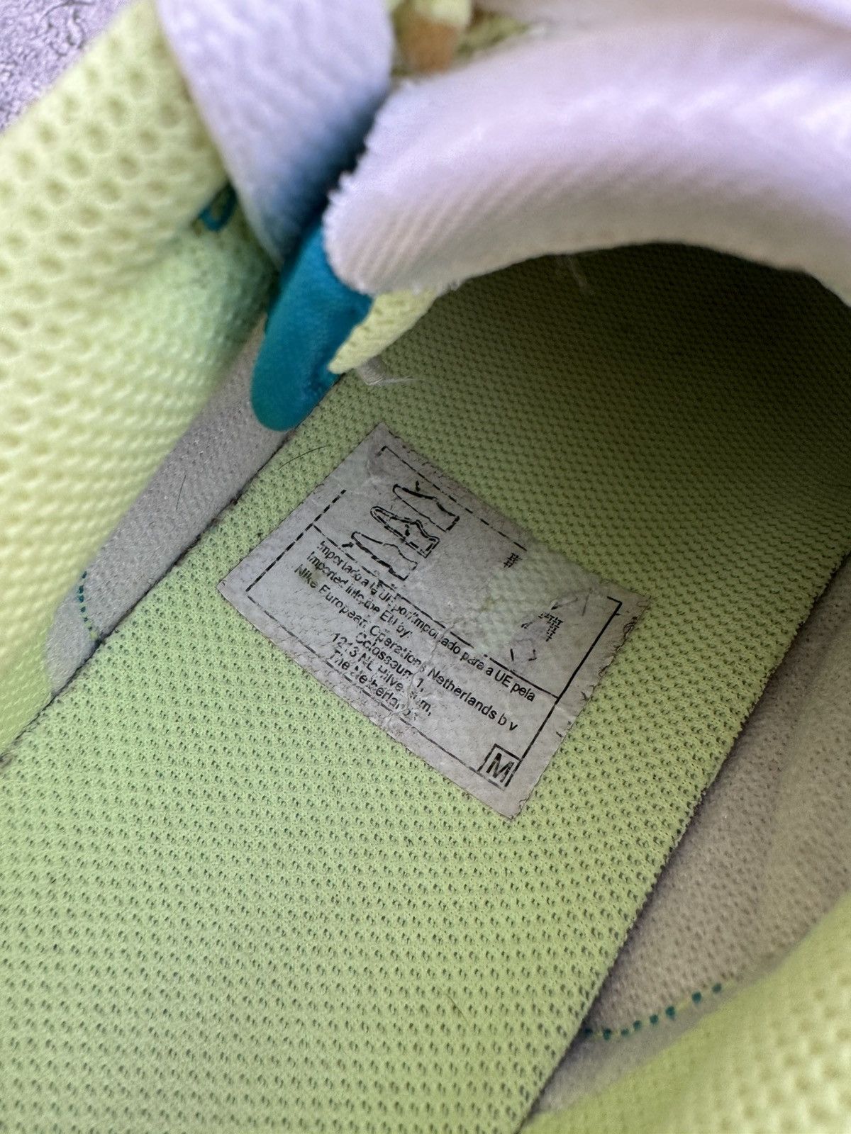 Nike × Vintage Sneakers Nike Dunk Low Turquoise Lime 2008 Size US 8.5 / IT 38.5 - 21 Thumbnail