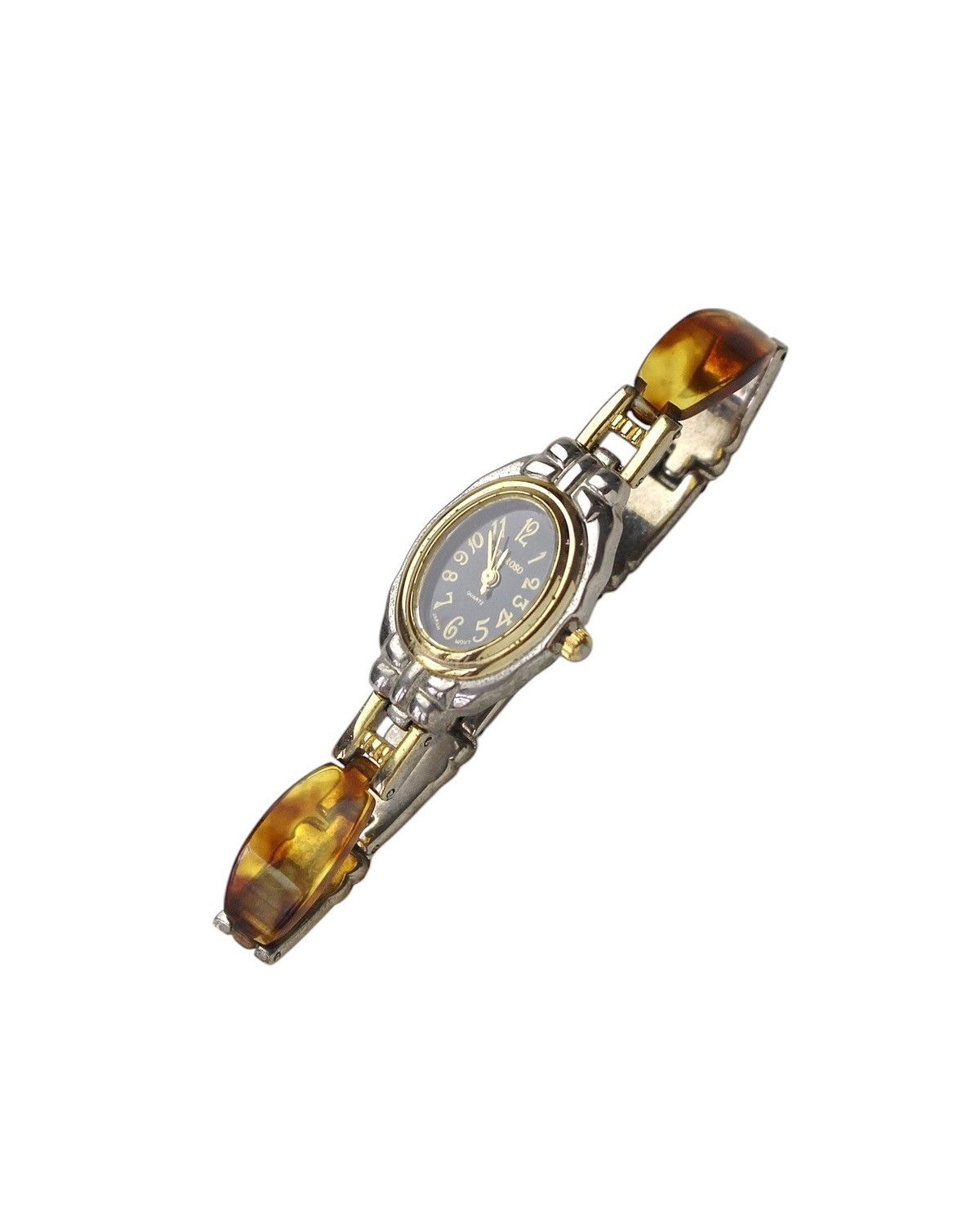 Vintage 2000S VITAROSO JAPAN MOVT TORTOISESHELL BANGLE WATCH Size ONE SIZE - 4 Thumbnail