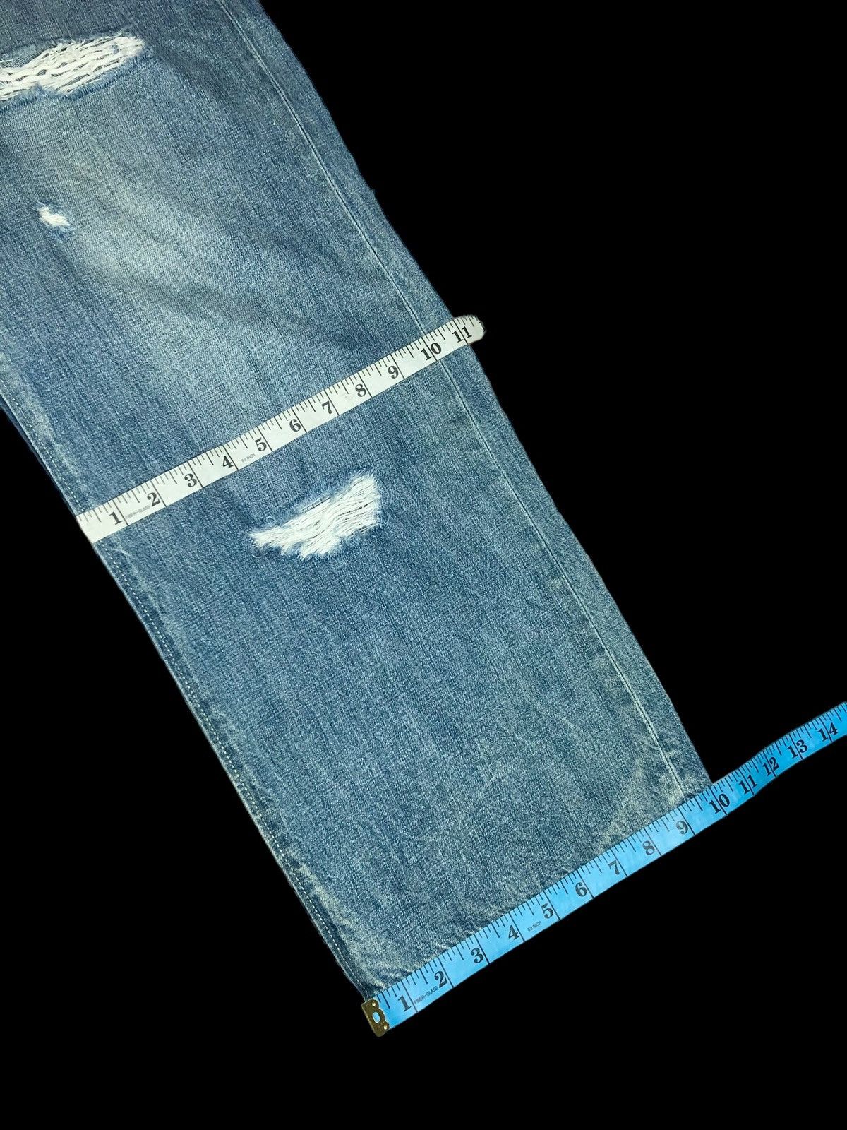 Japanese Brand ‼️‼️SUPER BAGGY ‼️‼️PAGEBOY DISTRESSED DENIM Size US 27 - 9 Thumbnail