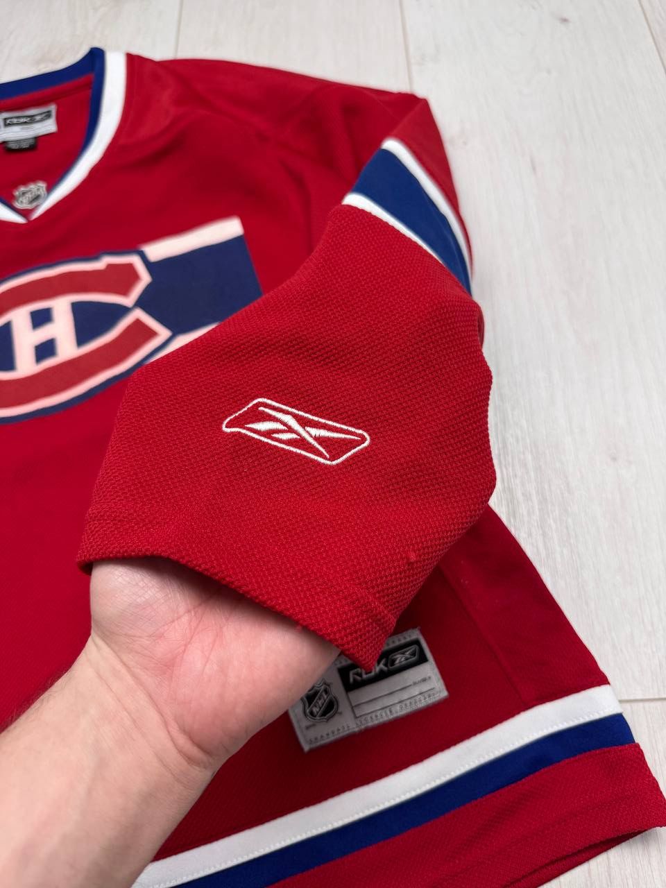 NHL × Reebok Vintage Reebok NHL Montreal Canadiens Hockey Jersey Women`s Size M / US 6-8 / IT 42-44 - 7 Thumbnail