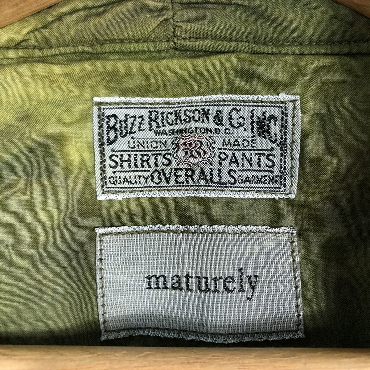 Buzz Rickson's VINTAGE UTILITY TANK TOP CARGO BUZZ RICKSONS TOYOENTERPRISE Size US M / EU 48-50 / 2 - 19 Thumbnail