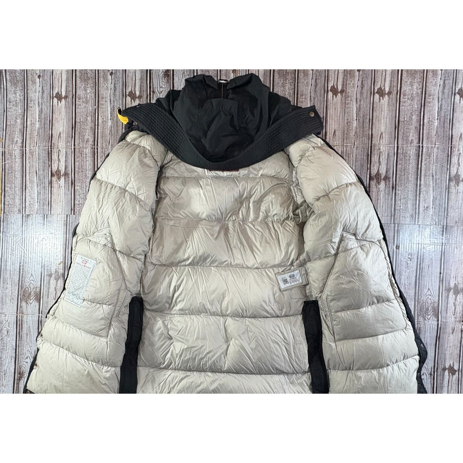 PARAJUMPERS Long Bear Down Puffer Jacket Coat Hooded size S