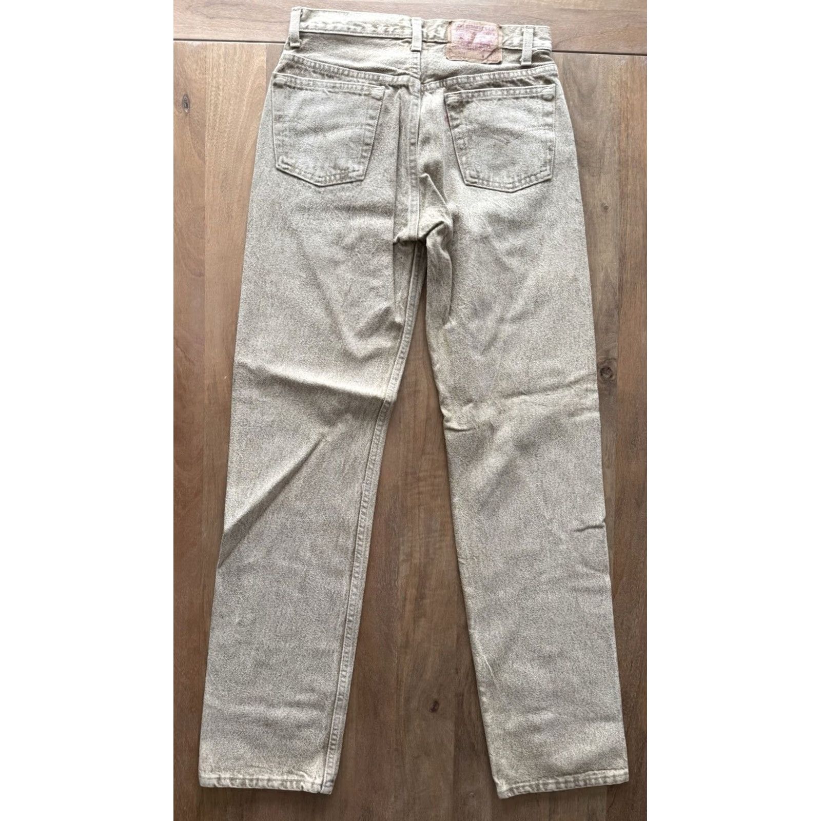 Levi's VINTAGE Levi's 501 Denim Jeans Size 32x30? 32x32 Gold Acid Wash Retro 80s USA Levi's Shirt/Jeans Size US 29 - 2 Thumbnail