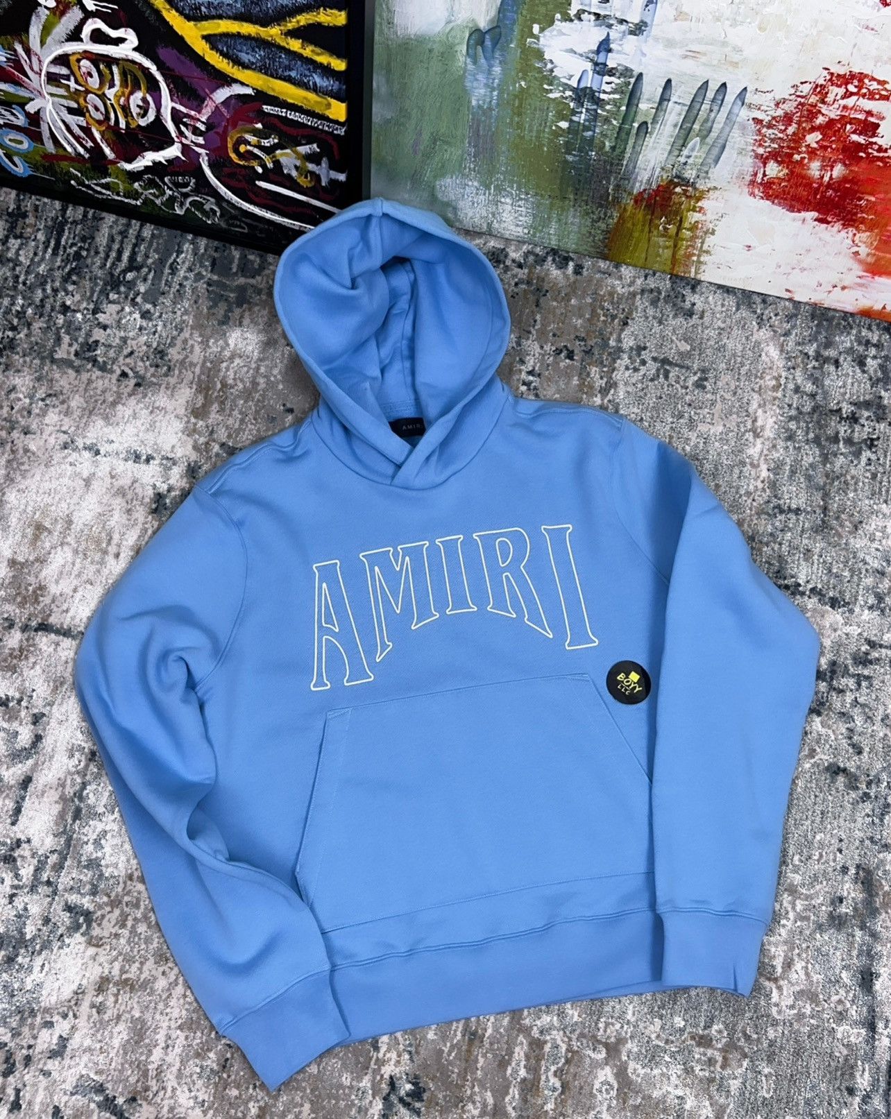Amiri Amiri logo hoodie Size US L / EU 52-54 / 3 - 1 Preview