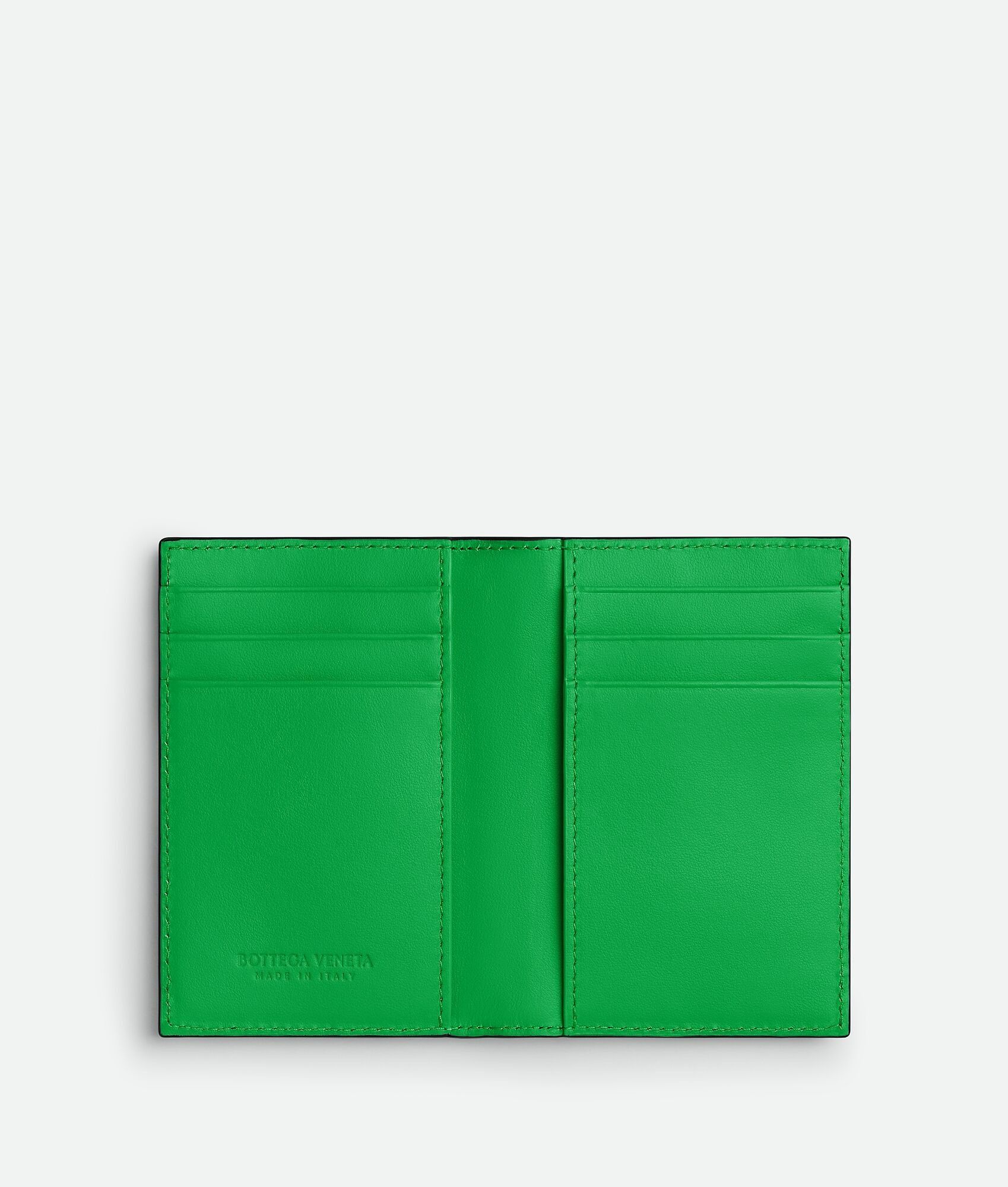 Bottega Veneta o1lf3ng10525 Size: OS / Intrecciato Flap Card Case in Black Size ONE SIZE - 2 Thumbnail