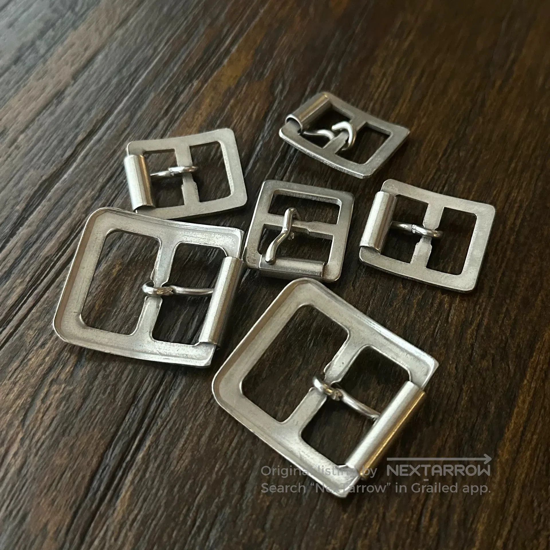 WESCO Wesco Boss Silver Double Belt Buckles. Size ONE SIZE - 2 Thumbnail