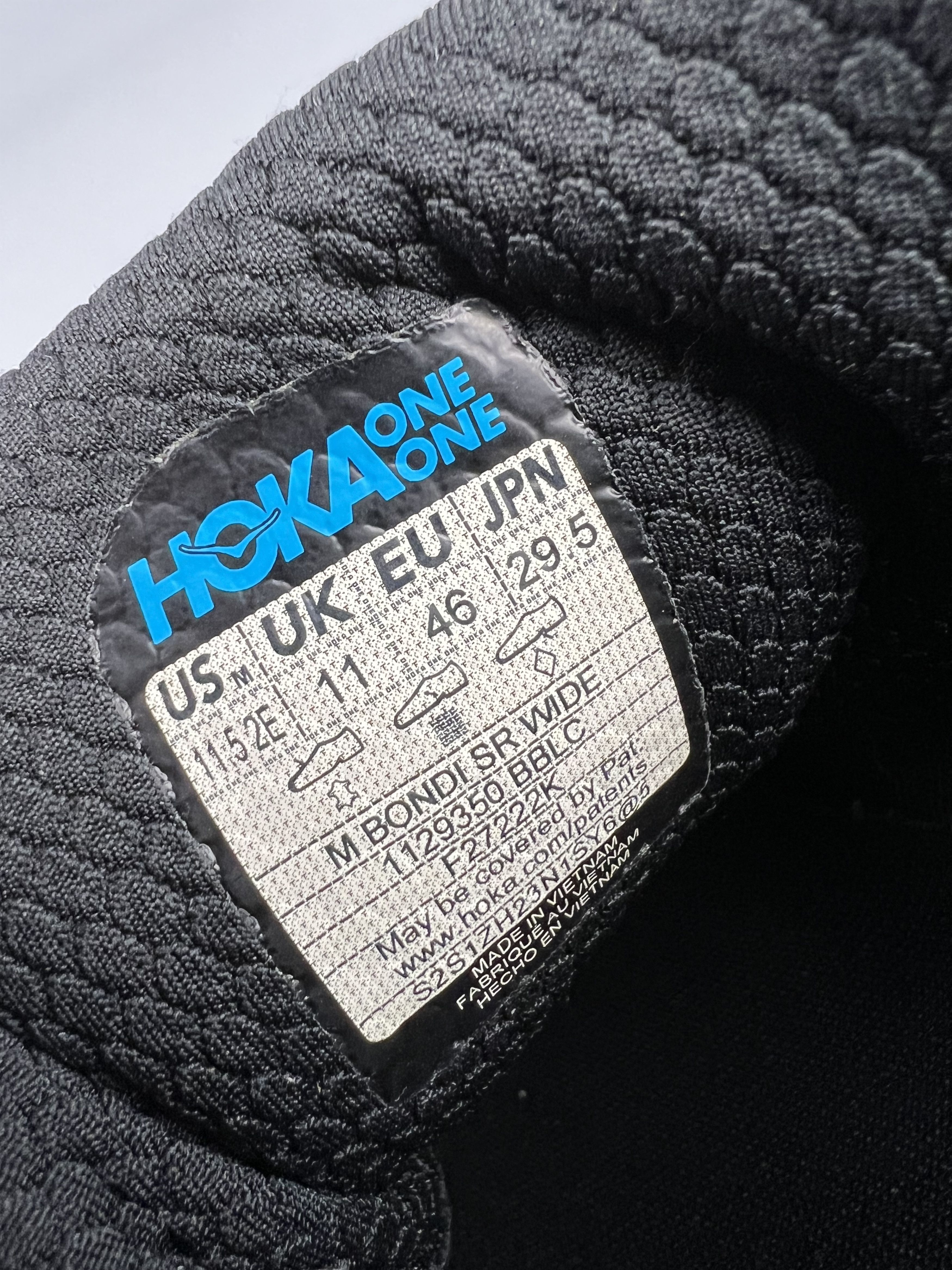 Hoka 11.5 2E Hoka One One Bondi SR Wide Running Shoes Walking Gym Size US 11.5 / EU 44-45 - 7 Thumbnail