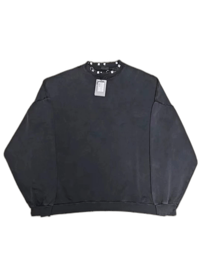 Balenciaga Balenciaga Long Sleeve Sweatshirt with Studs Size US M / EU 48-50 / 2 - 1 Thumbnail