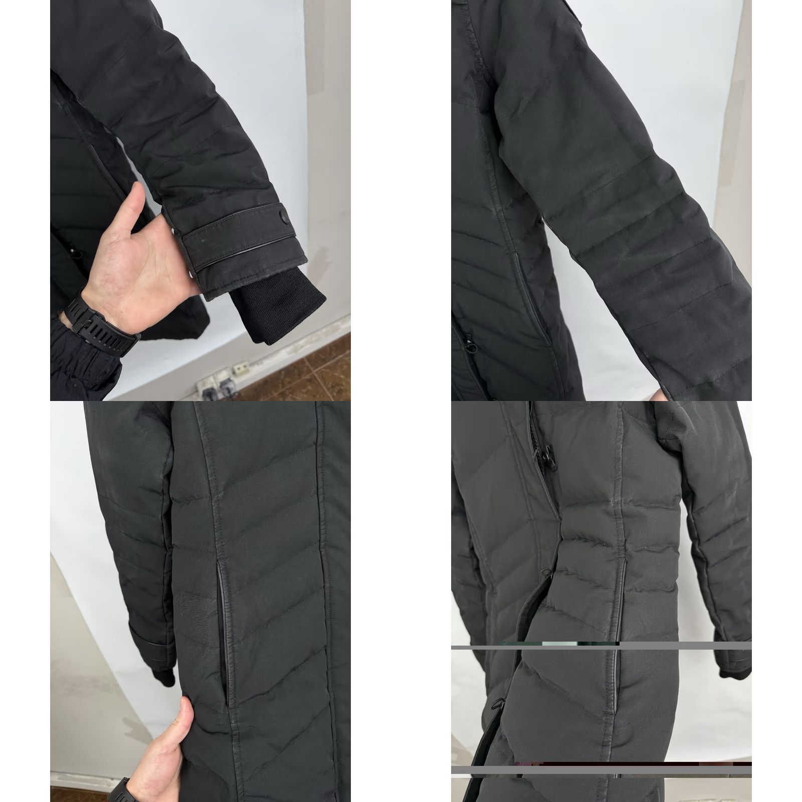 Canada Goose VINTAGE Canada Goose Lorette Parka Fur Hood Made in Canada XS Womens Black Down Size XS / US 0-2 / IT 36-38 - 11 Thumbnail