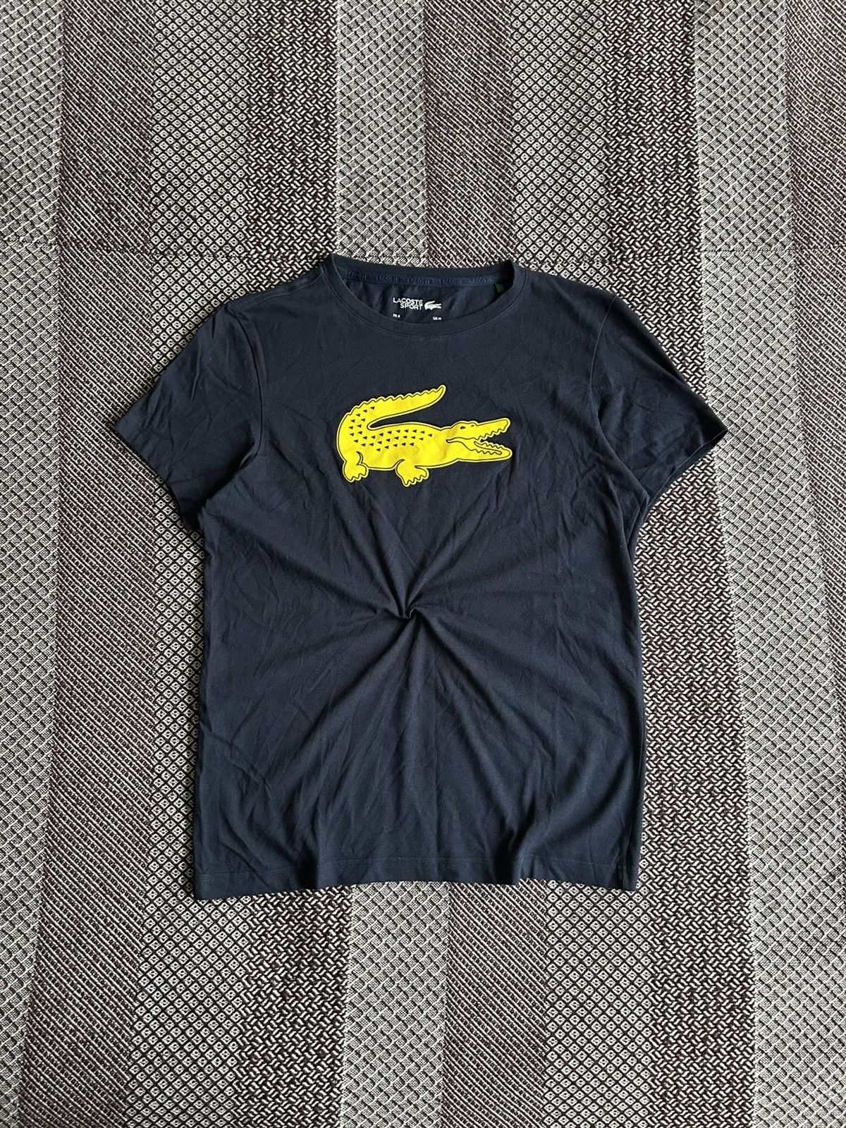 Lacoste Lacoste Sport Big Logo Crocodile Mens Basic Tee Size M / 4 Size US M / EU 48-50 / 2 - 1 Thumbnail