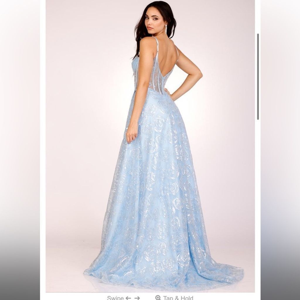 NBDN Nobrandedon Lucci Lu gown sz 8 coral NWT Size M / US 6-8 / IT 42-44 - 6 Thumbnail
