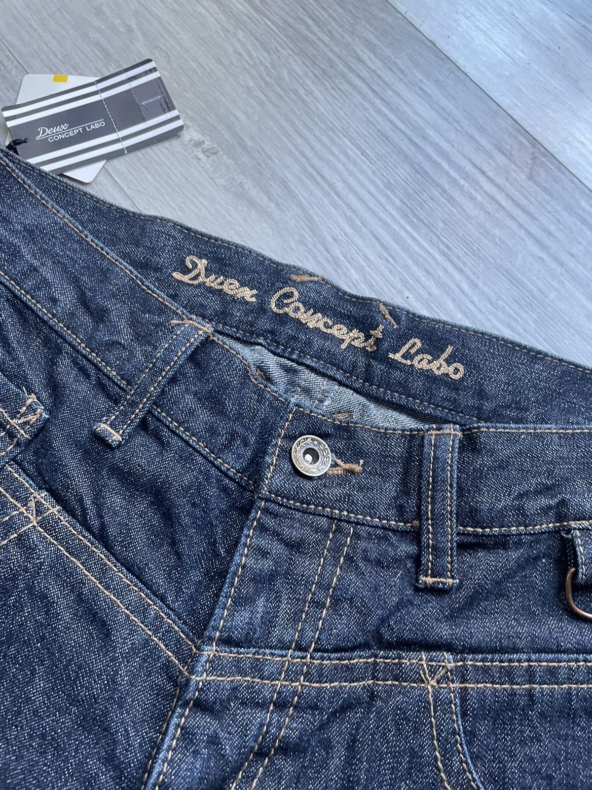 Japanese Brand Deux Concept Labo Denim Pants Size US 28 / EU 44 - 2 Thumbnail