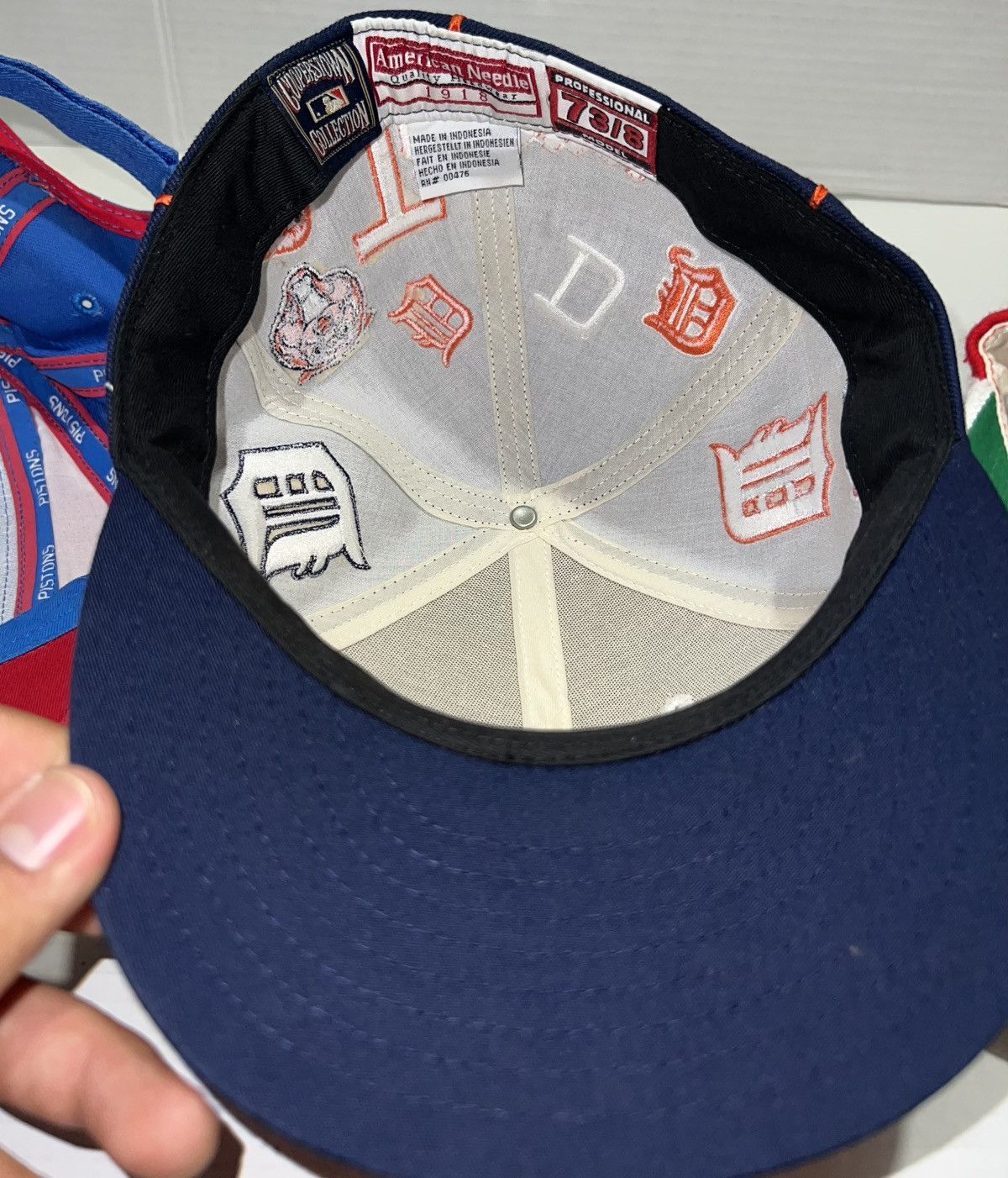 Other Vintage Detroit Tigers Pistons Red Wings Hat Snapback Fitted Size ONE SIZE - 7 Thumbnail