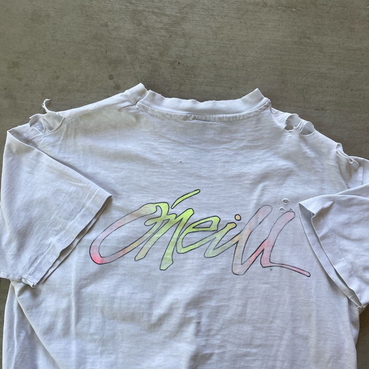 Vintage Vintage 90s O’Neil T Shirt Size US L / EU 52-54 / 3 - 2 Thumbnail