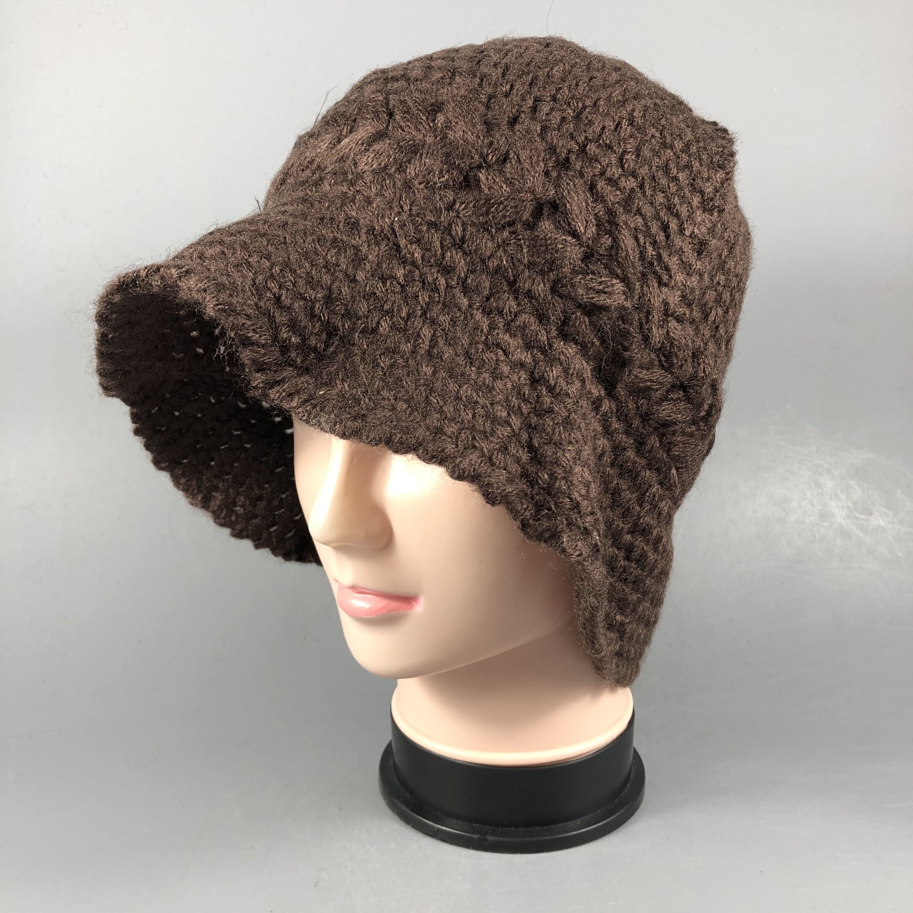 Japanese Brand Vintage Japanese Knit Hat Size ONE SIZE - 2 Thumbnail