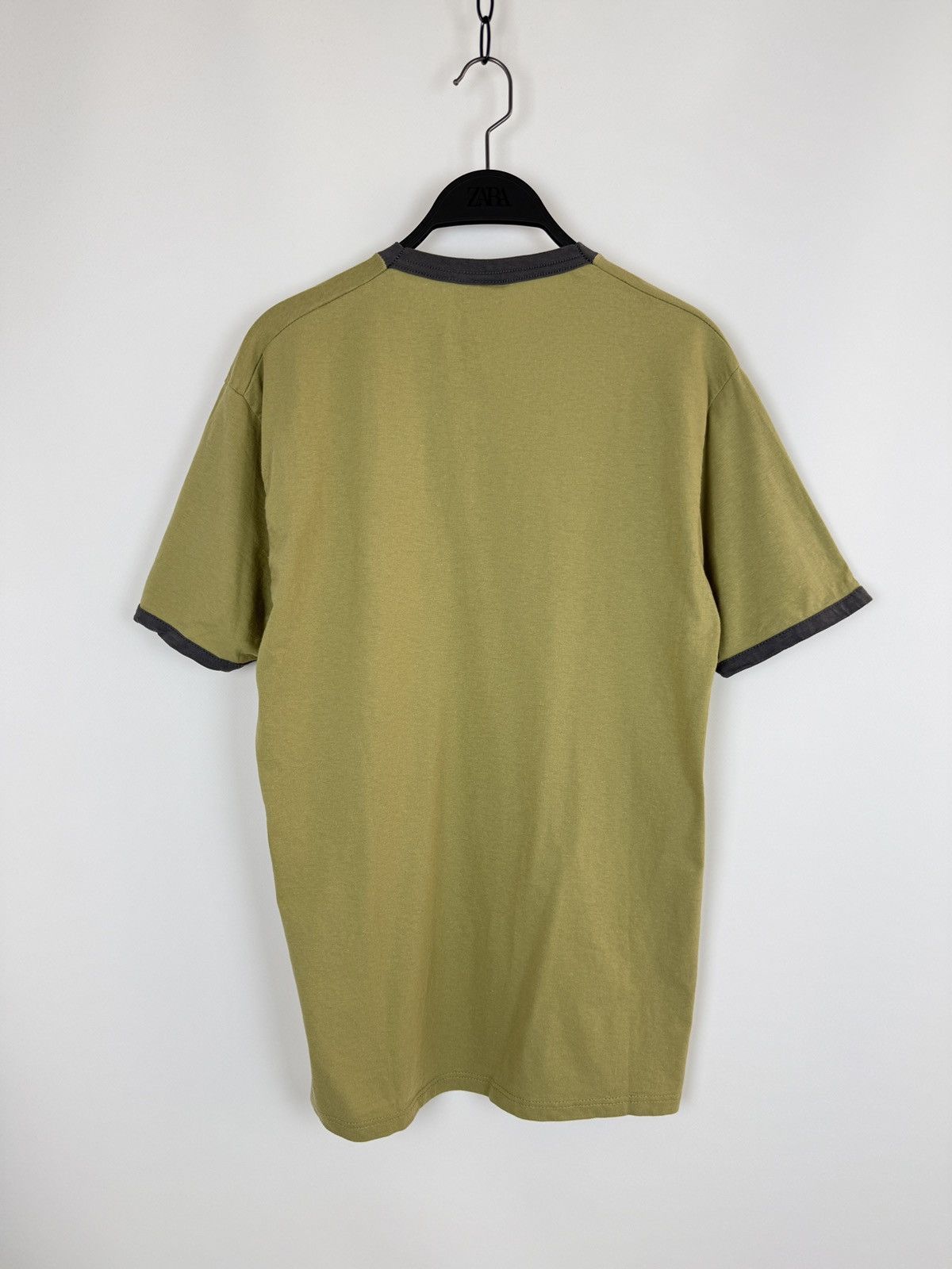 Vintage Y2K Vintage Starworld Green Blank Ringer T-Shirt M Size US M / EU 48-50 / 2 - 5 Thumbnail