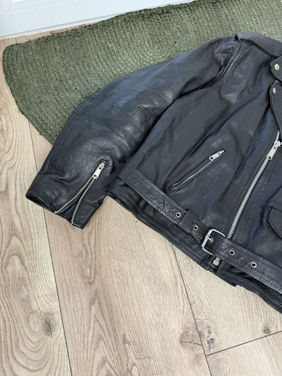 Boy London × Leather Vintage Boy London Flight Bomber Leather Jacket Size US L / EU 52-54 / 3 - 5 Thumbnail