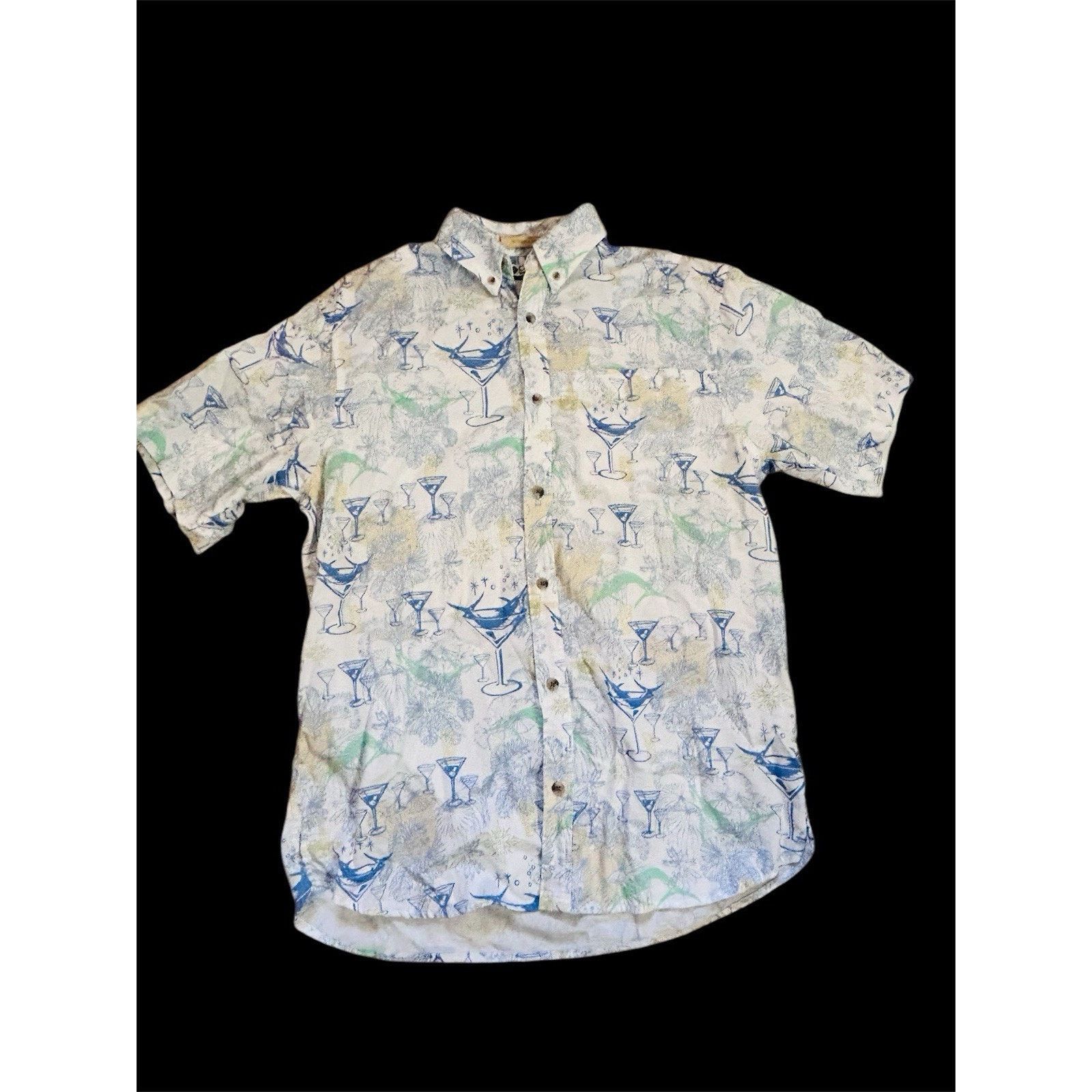 Columbia Columbia River Lodge Button Front Men Shirt Med Vented Theme Size US M / EU 48-50 / 2 - 1 Thumbnail