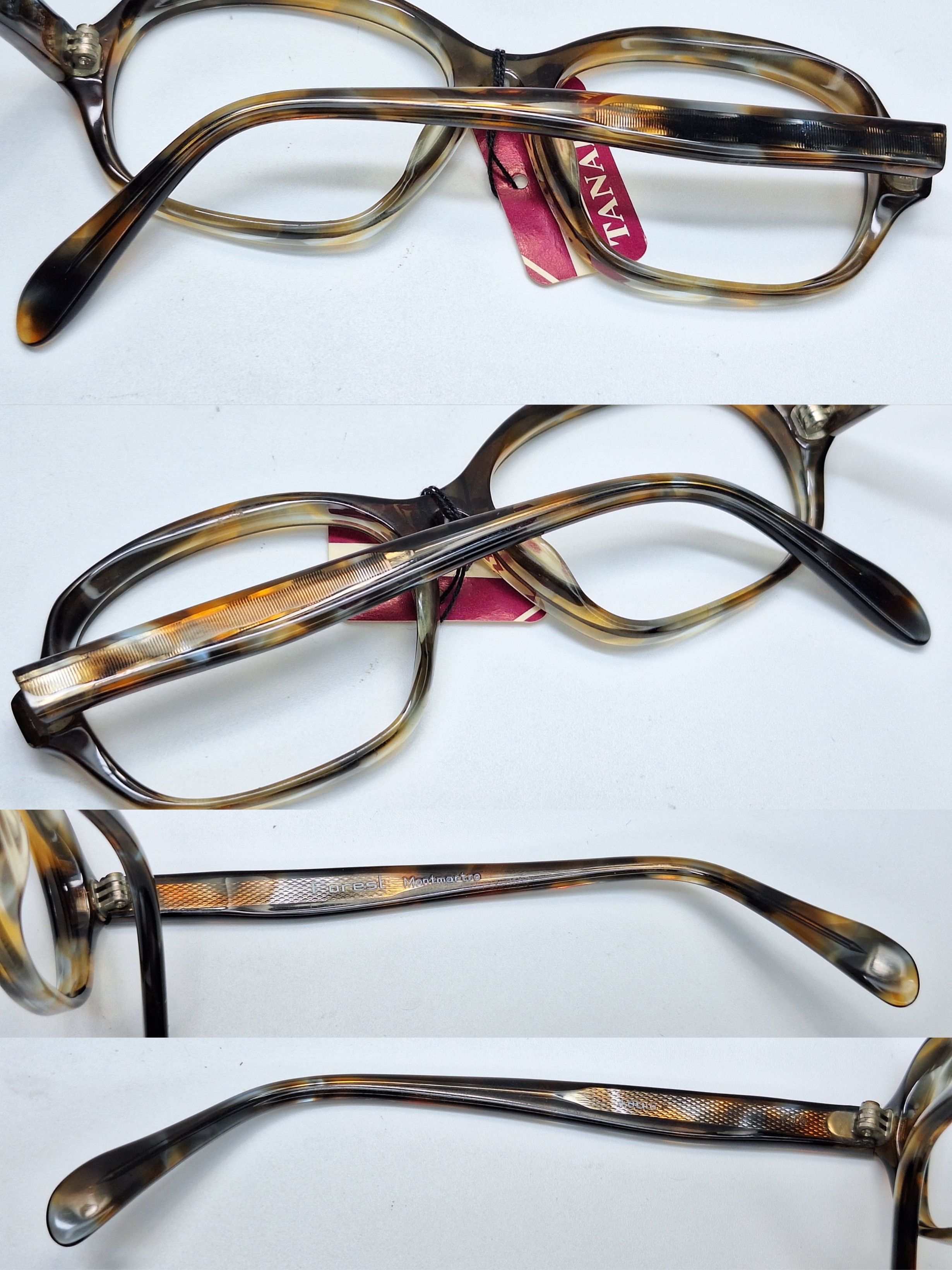 Vintage Deadstock NOS Japan Vintage Forest Montmartre Eyeglass Frame Size ONE SIZE - 6 Thumbnail