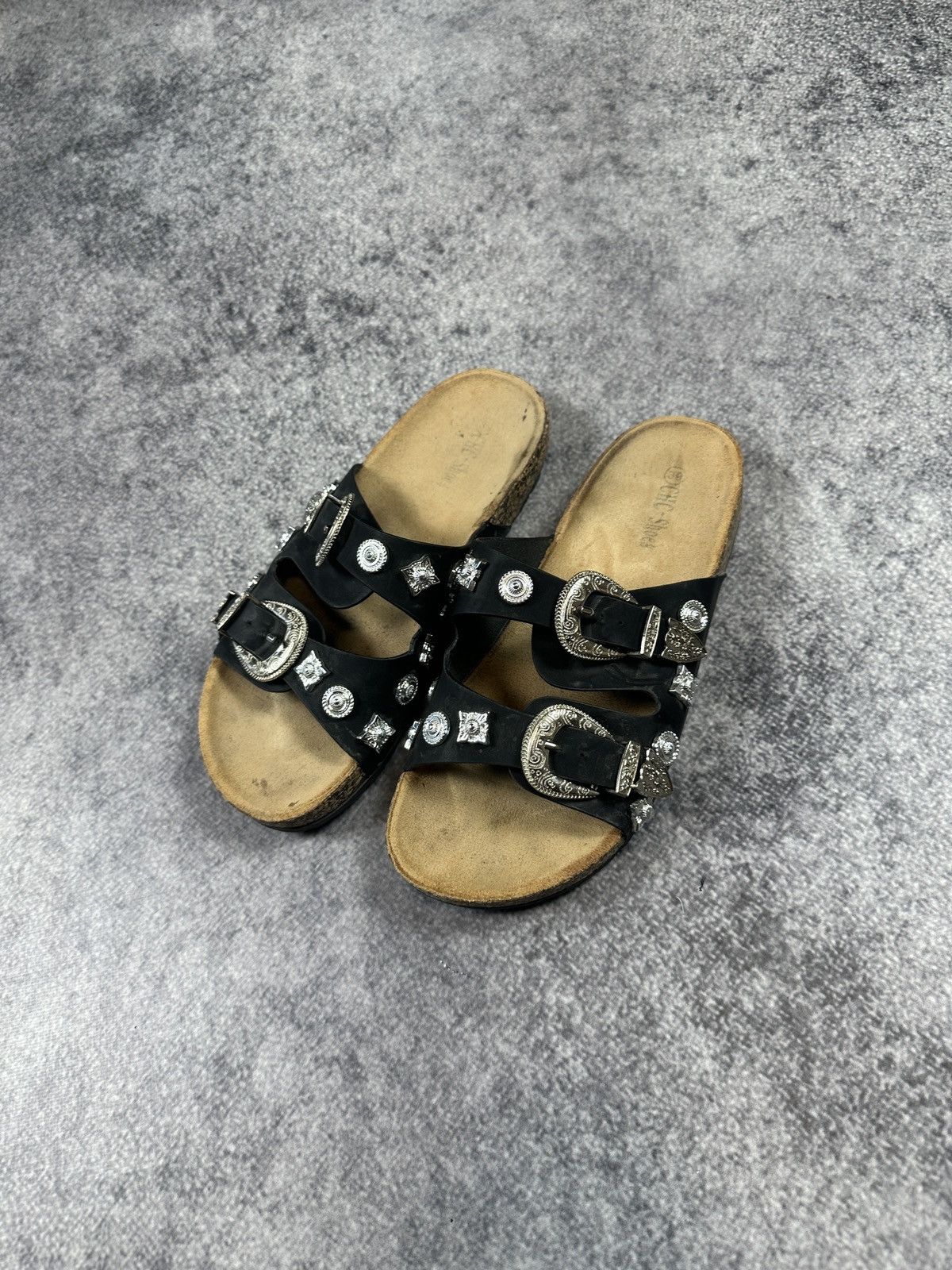 Other Y2K Vintage Opium Sandals Streetwear Style Rare 39 Alt Size US 9 / IT 39 - 1 Thumbnail