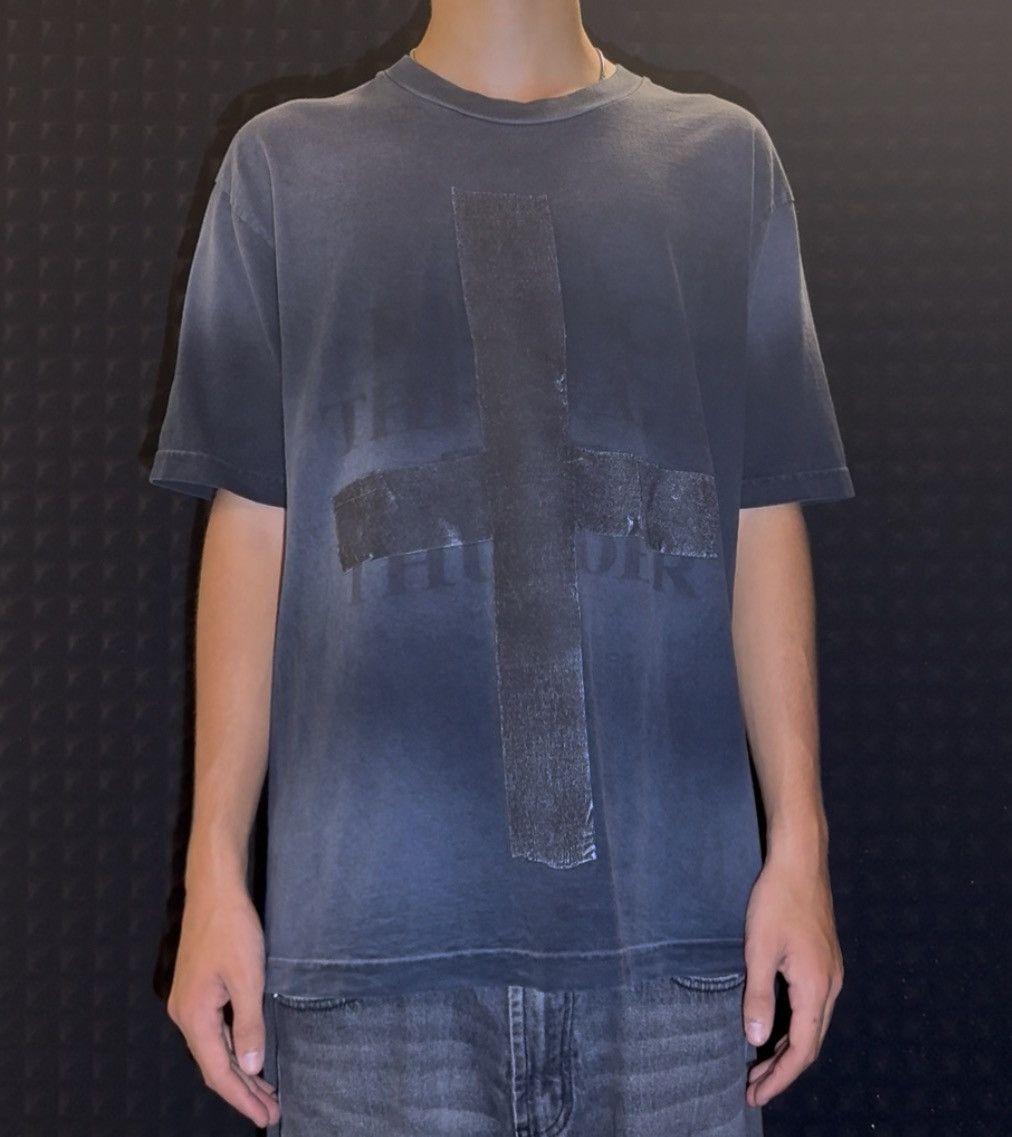 Travis Scott Travis Scott Circus Maximus Cross MetLife Short Sleeve Tee Size US L / EU 52-54 / 3 - 7 Thumbnail