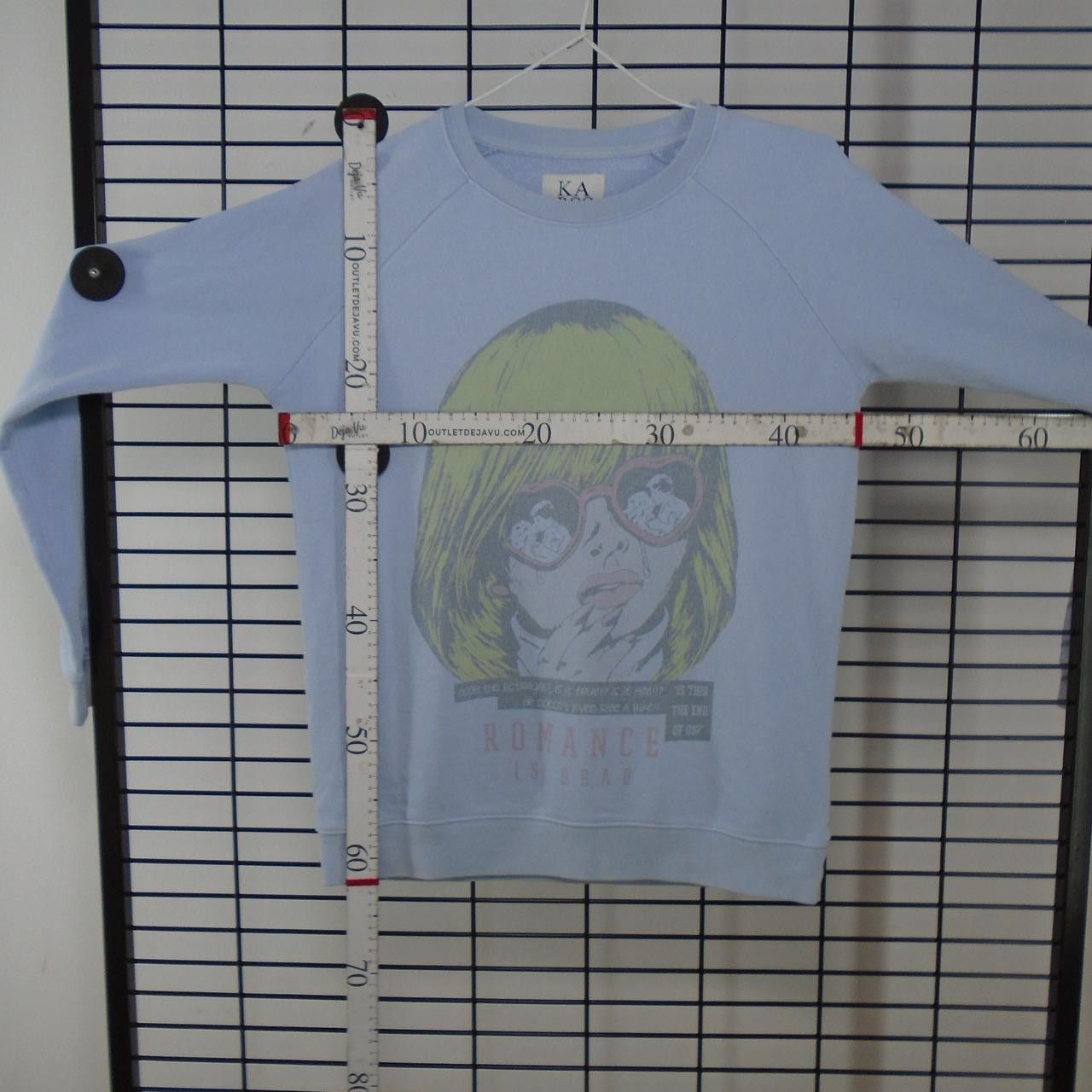 Vintage Women's Sweatshirt Karssen. Blue. XS. Used. Good Size XS / US 0-2 / IT 36-38 - 10 Thumbnail