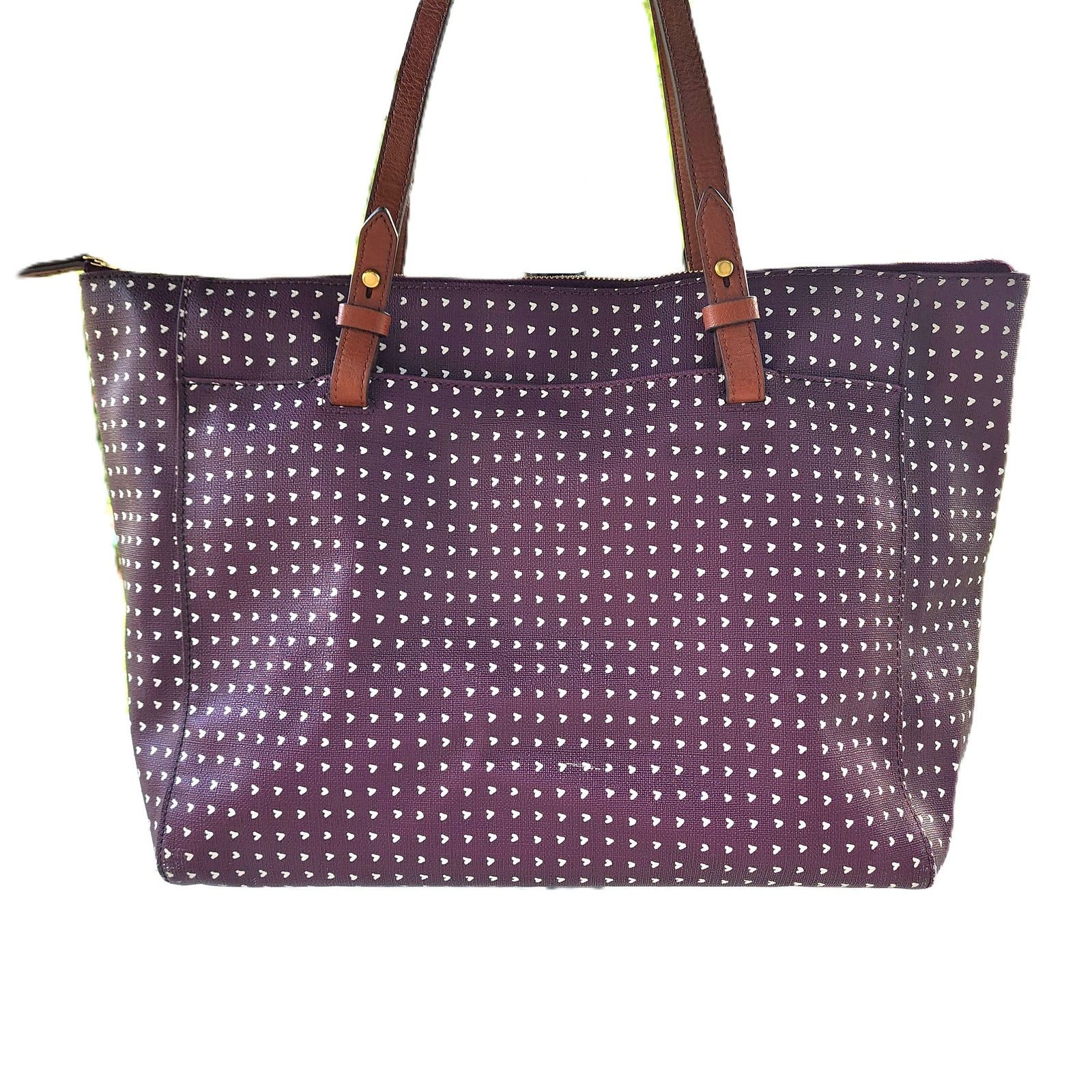Fossil Fossil Rachel Hearts Vegan Leather Tote & BiFold Wallets Set Size ONE SIZE - 3 Thumbnail