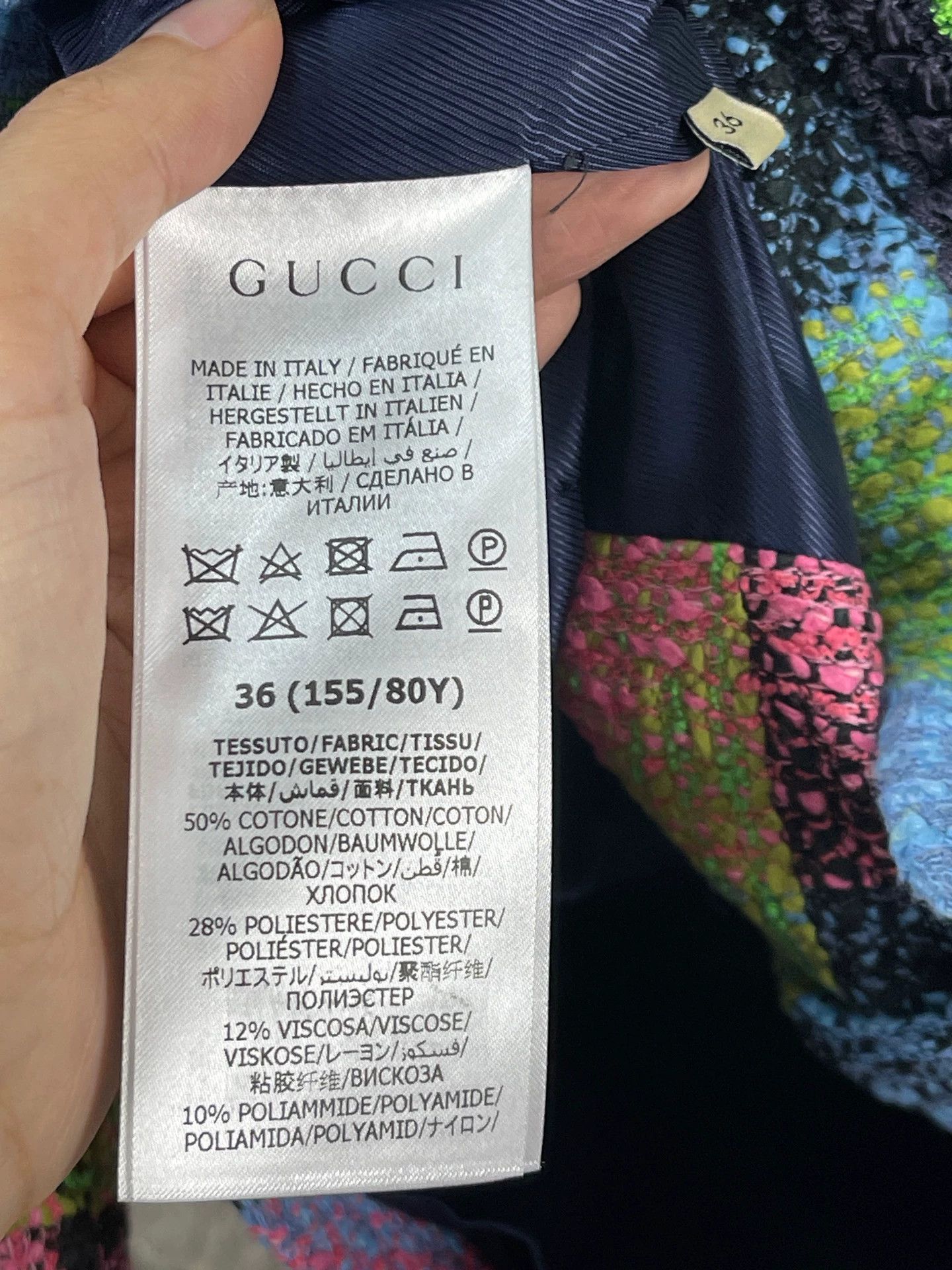 Gucci Gucci Woven Coco Style Jacket Women's 36 Size XS / US 0-2 / IT 36-38 - 7 Thumbnail