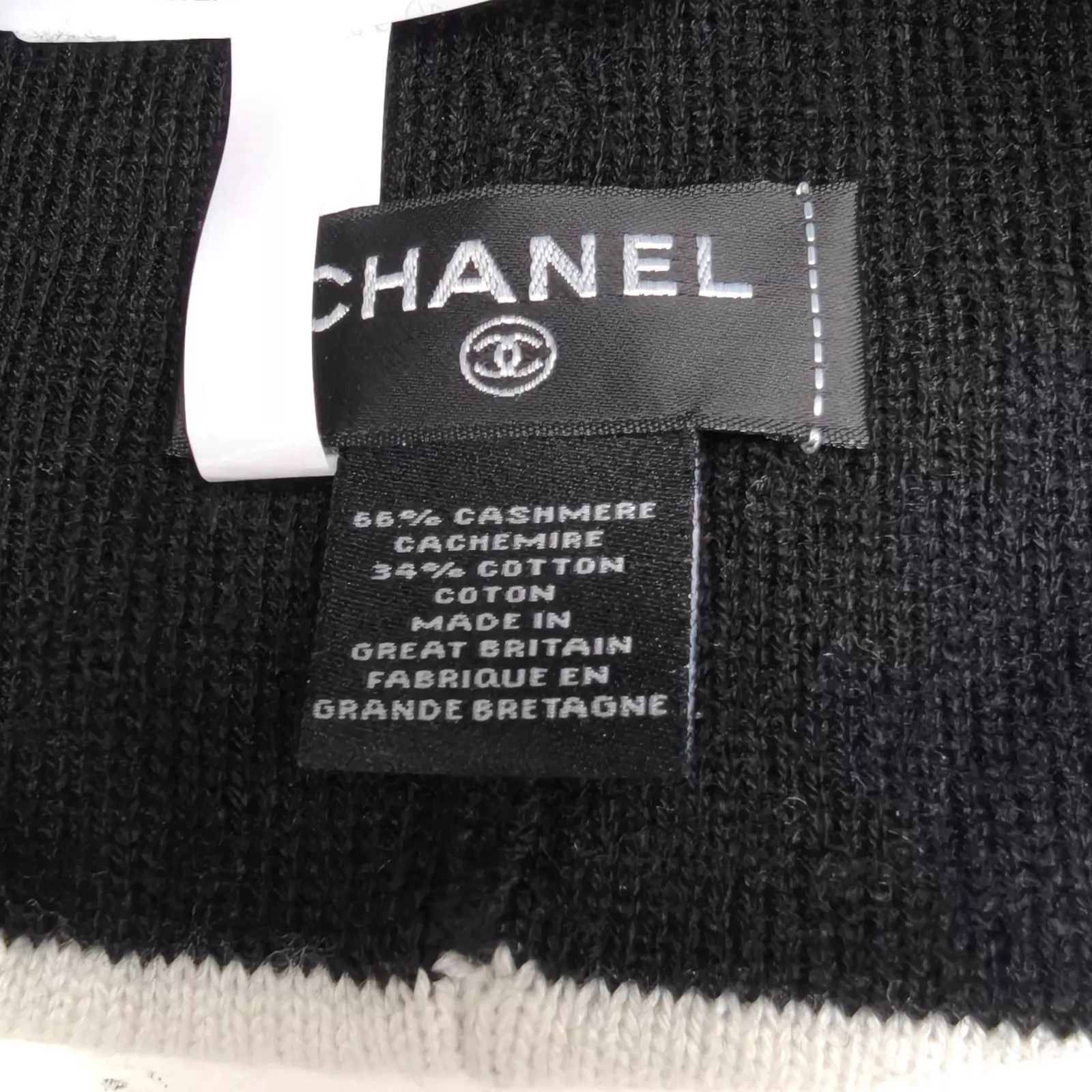 Chanel Chanel Classic Hat black&white Size ONE SIZE - 2 Thumbnail