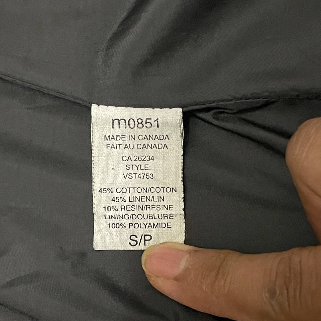 M0851 Vintage m0851 Jacket Made in Canada Size US M / EU 48-50 / 2 - 10 Thumbnail