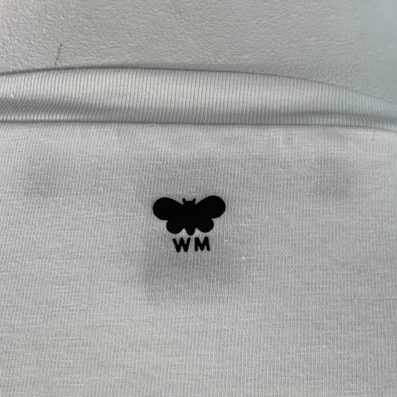 Max Mara L White Cotton Jersey 3/4 Sleeves Crew Neck Pullover Size L / US 10 / IT 46 - 4 Thumbnail