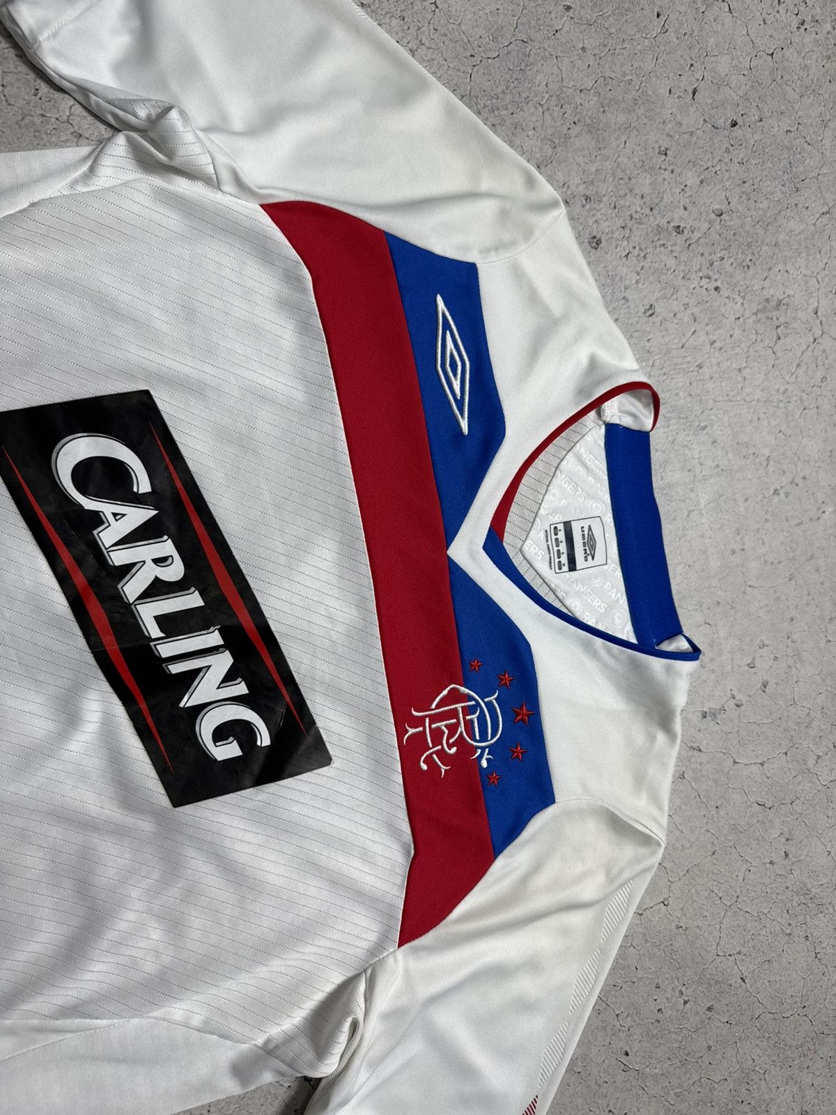 Umbro Umbro Glasgow Rangers 2008/2009 Vintage Soccer Jersey Size US S / EU 44-46 / 1 - 5 Thumbnail