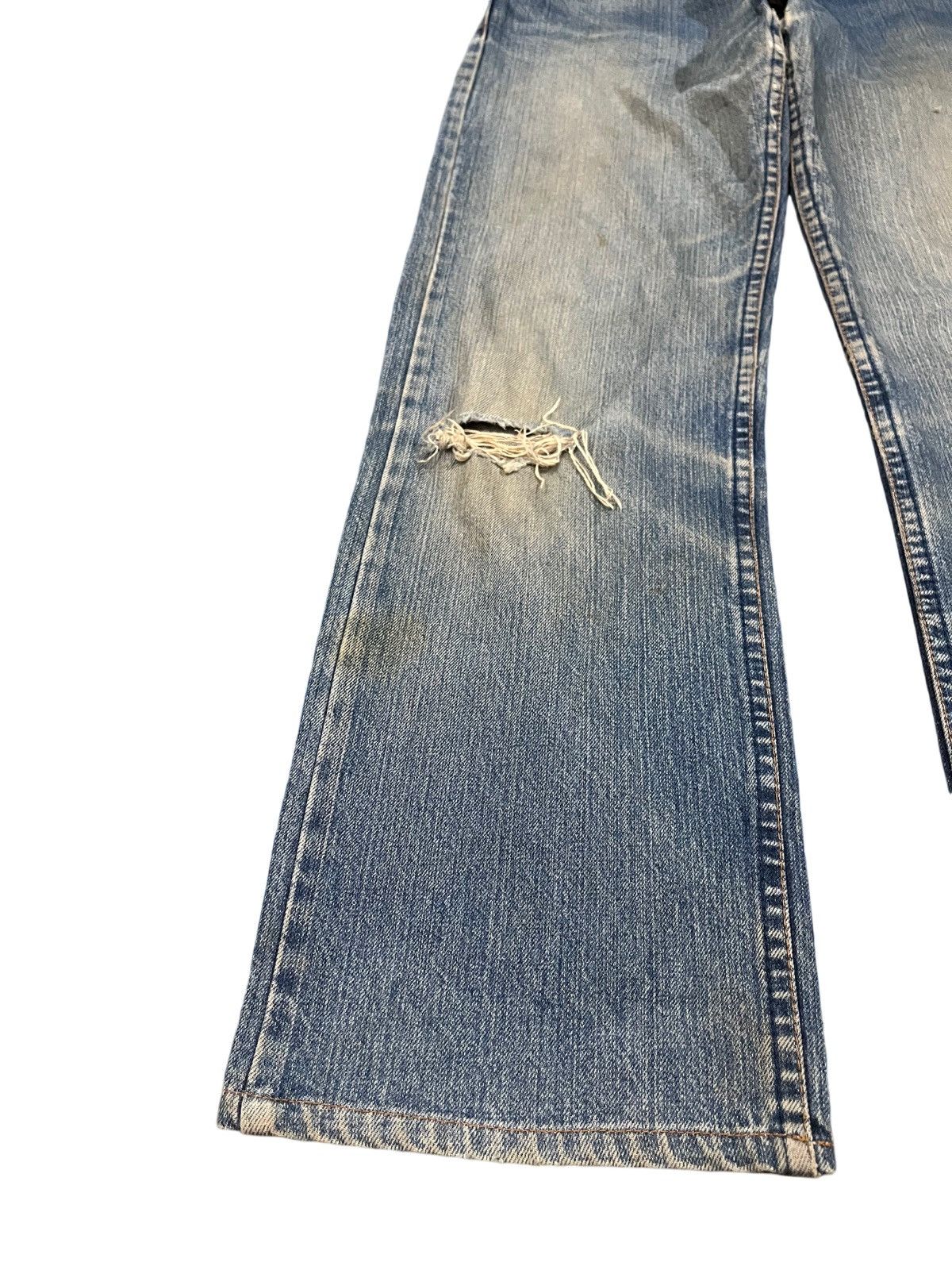 LVC × Levi's × Levi's Vintage Clothing Vintage Levi’s 512-0217 Faded Distressed Denim Size US 29 - 4 Thumbnail