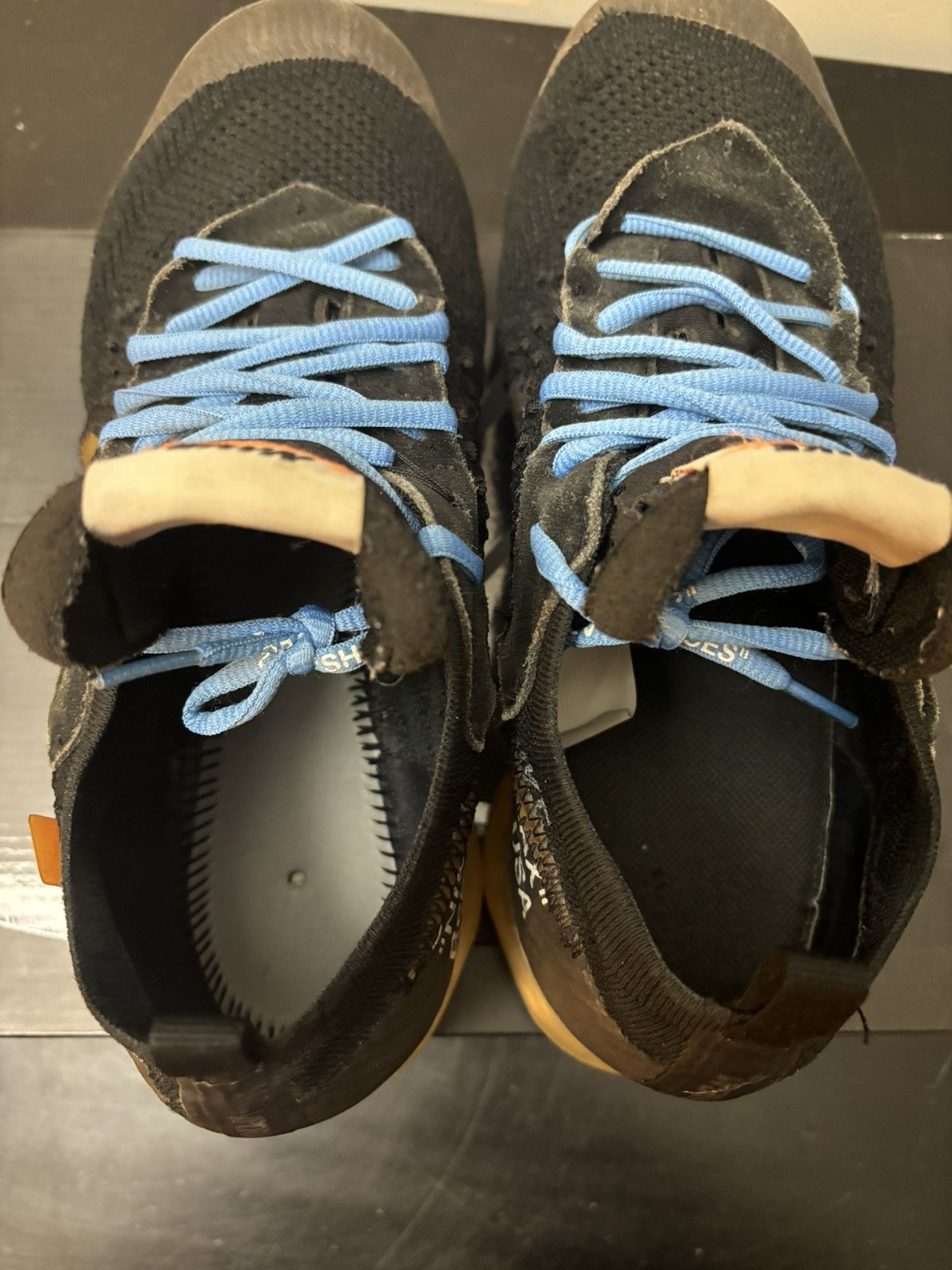 Nike × Off-White Nike Off White Air VaporMax Black 2018 Size US 10.5 / EU 43-44 - 7 Thumbnail