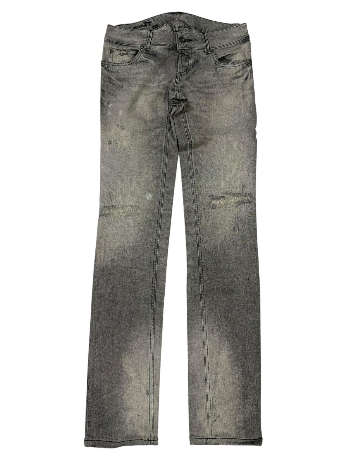 Japanese Brand Japan Made Three Hundred Thirty Days Distressed Denim Jeans Size US 29 - 1 Thumbnail