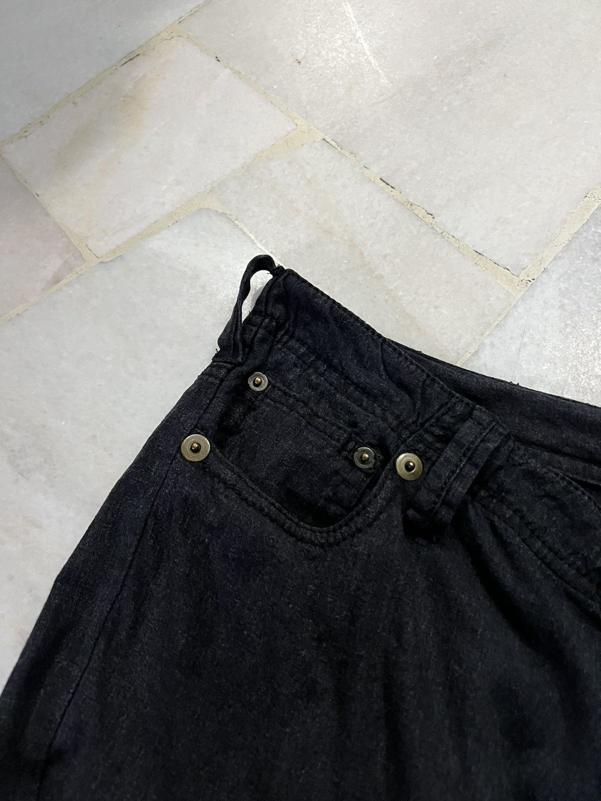 If Six Was Nine × Tornado Mart TORNADO MART CARGO BONDAGE PUNK SHORT PANTS RARE DESIGN Size US 32 / EU 48 - 7 Thumbnail