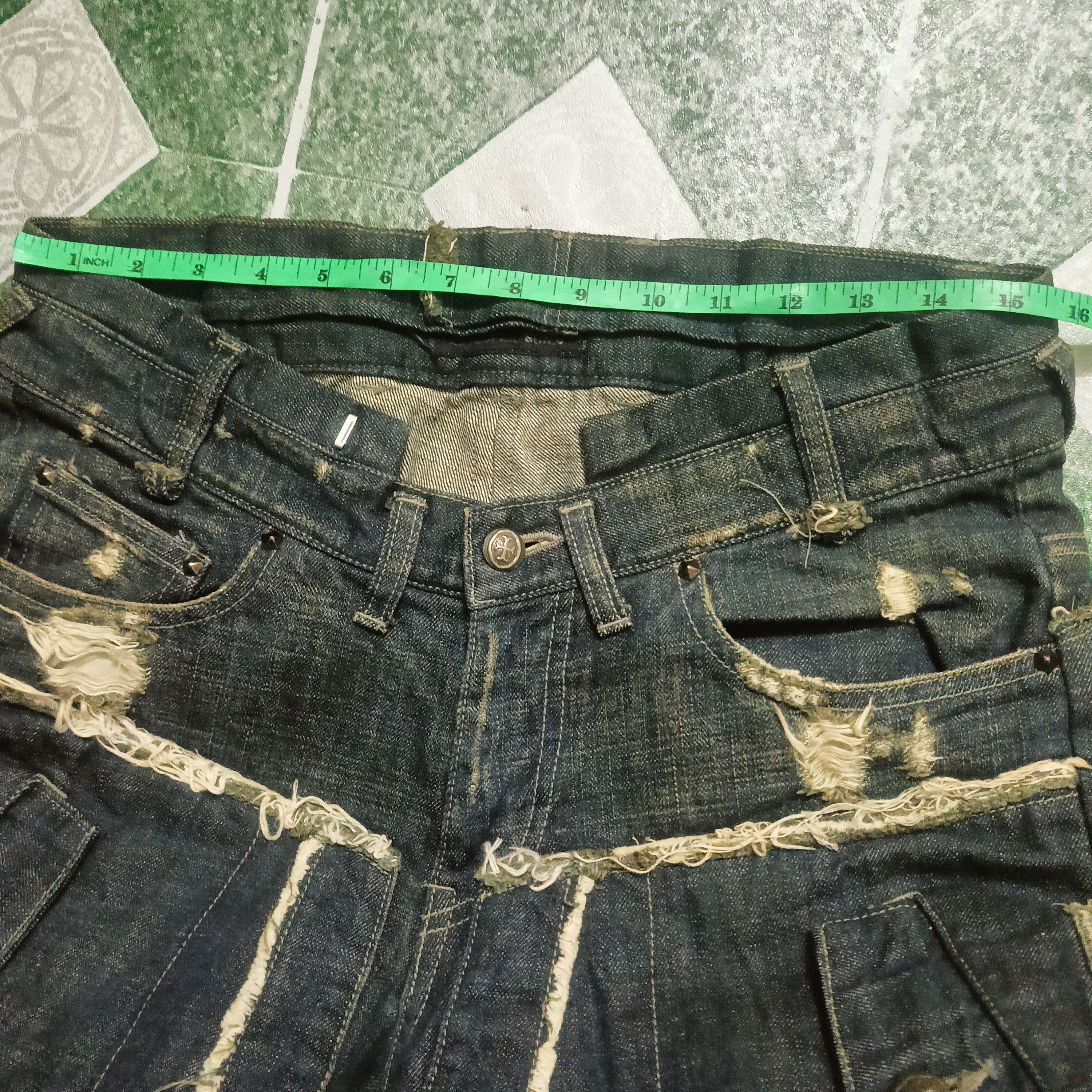 Who Decides War 💥Insane💥 Rare!!! As super sonic Cargo Jeans Bondage Shorts Size US 30 / EU 46 - 21 Thumbnail
