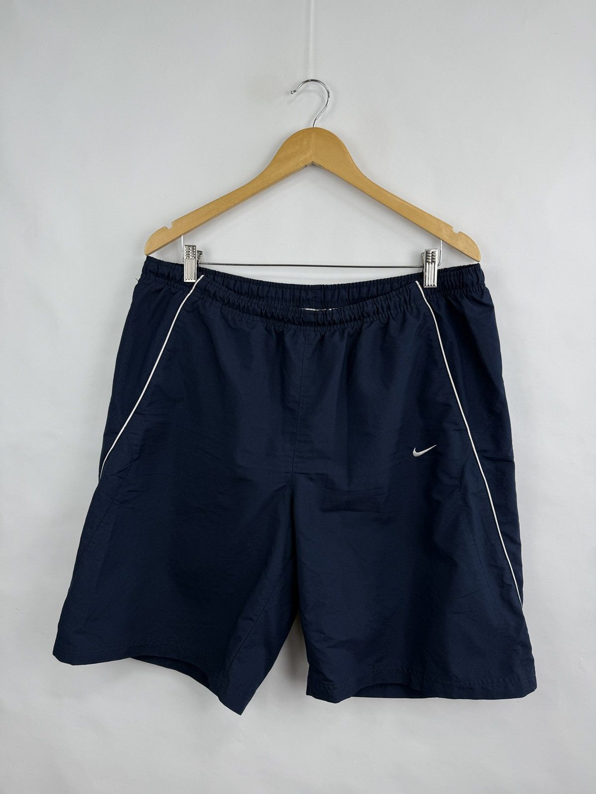 Nike 🇺🇸 Vintage 90s Nike Nylon Shorts Rare Retro Hype Y2K Size US 40 / EU 56 - 2 Thumbnail